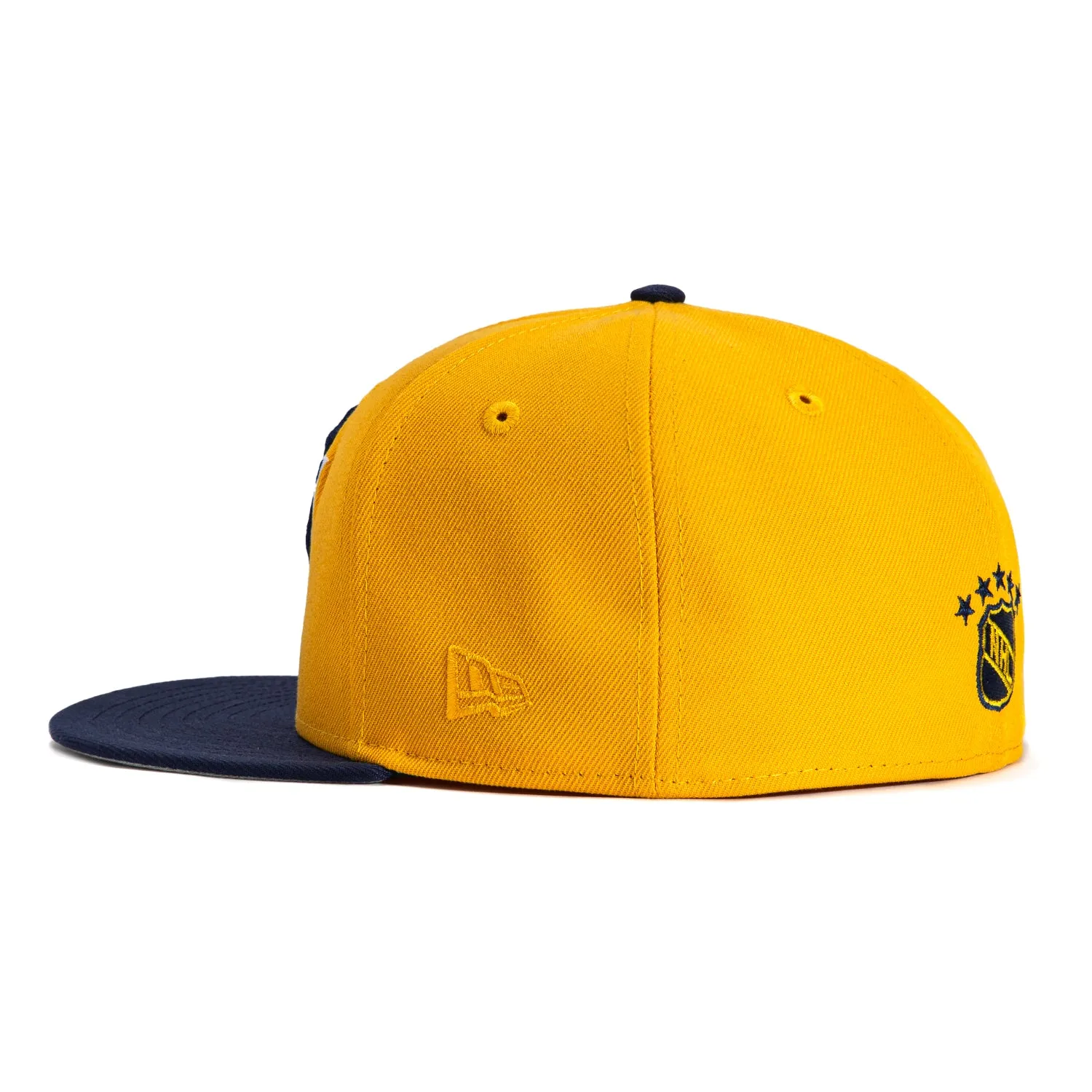 New Era 59Fifty Nashville Predators Hat - Gold, Light Navy sold by Hat Club product image thumbnail 3