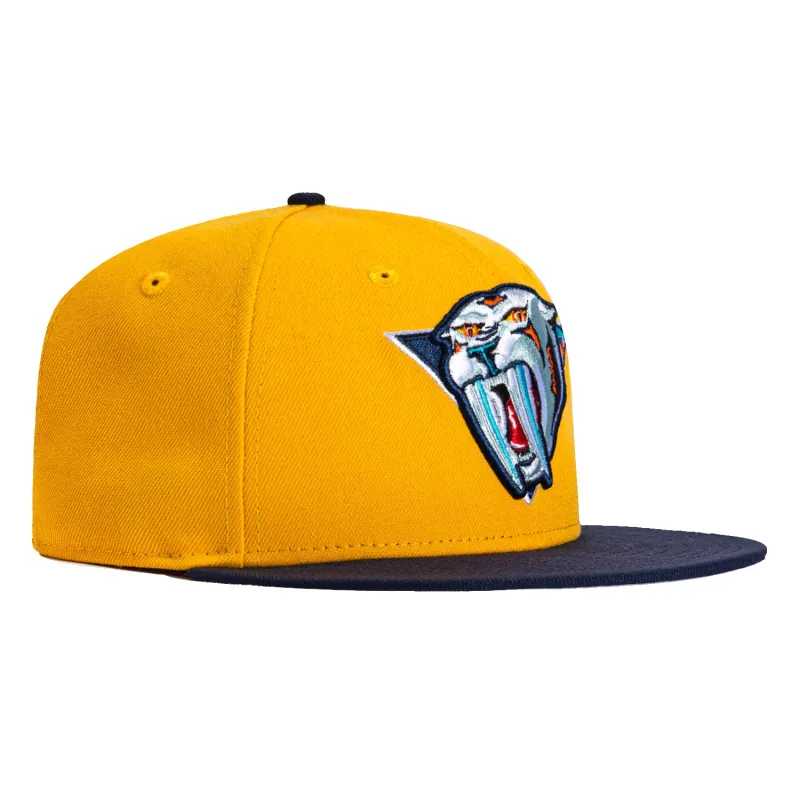 New Era 59Fifty Nashville Predators Hat - Gold, Light Navy made by New Era