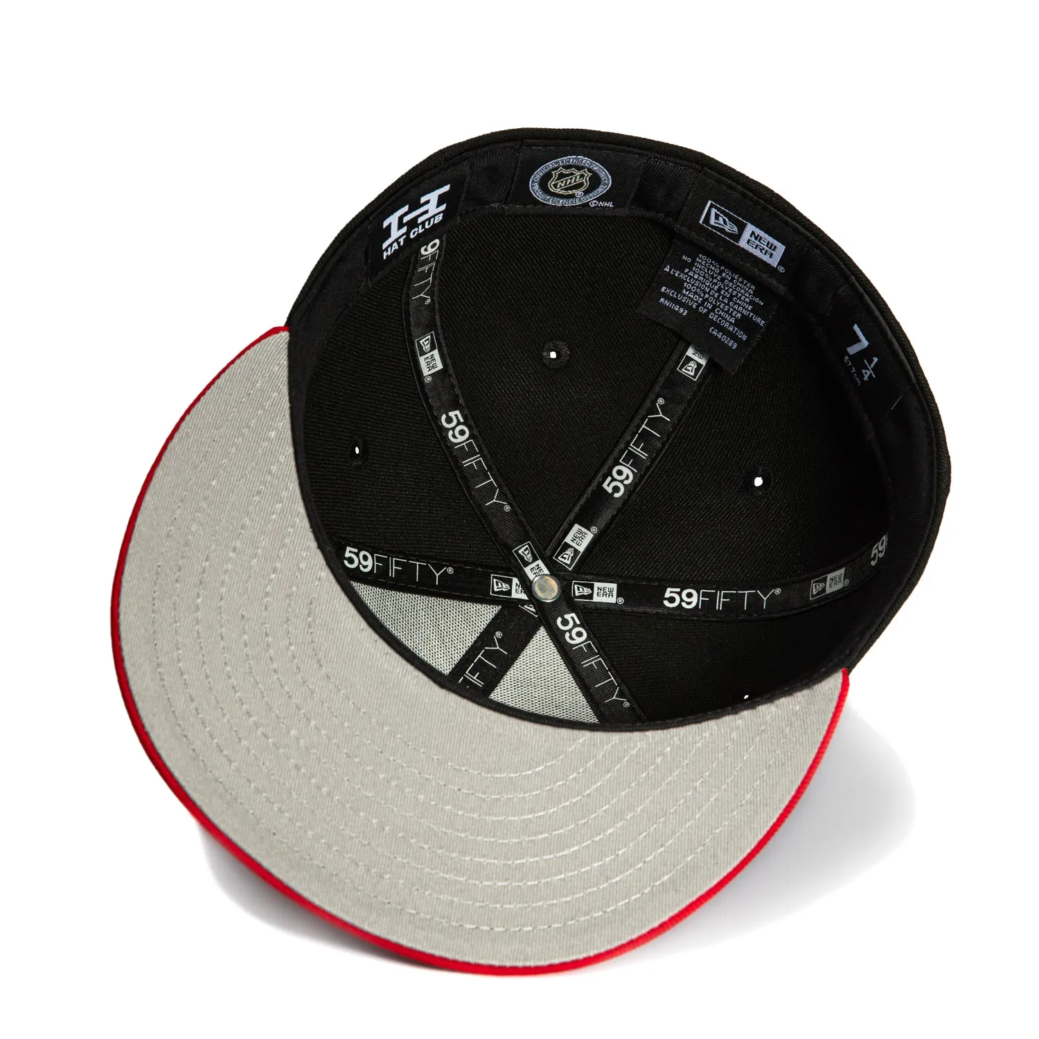 New Era 59Fifty Detroit Red Wings OTC Hat - Black, Red sold by Hat Club product image thumbnail 2