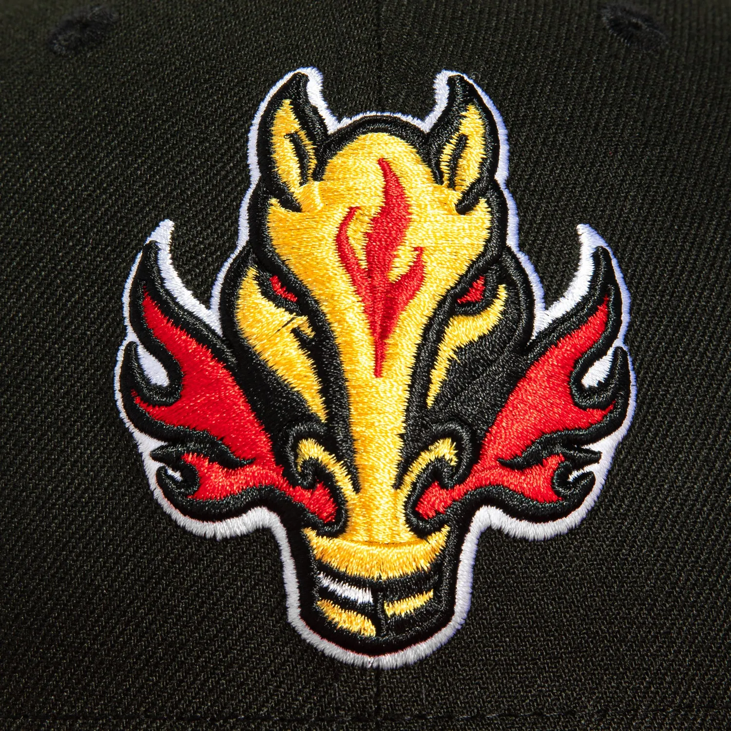 New Era 59Fifty Calgary Flames Blasty Hat - Black, Red sold by Hat Club product image thumbnail 4
