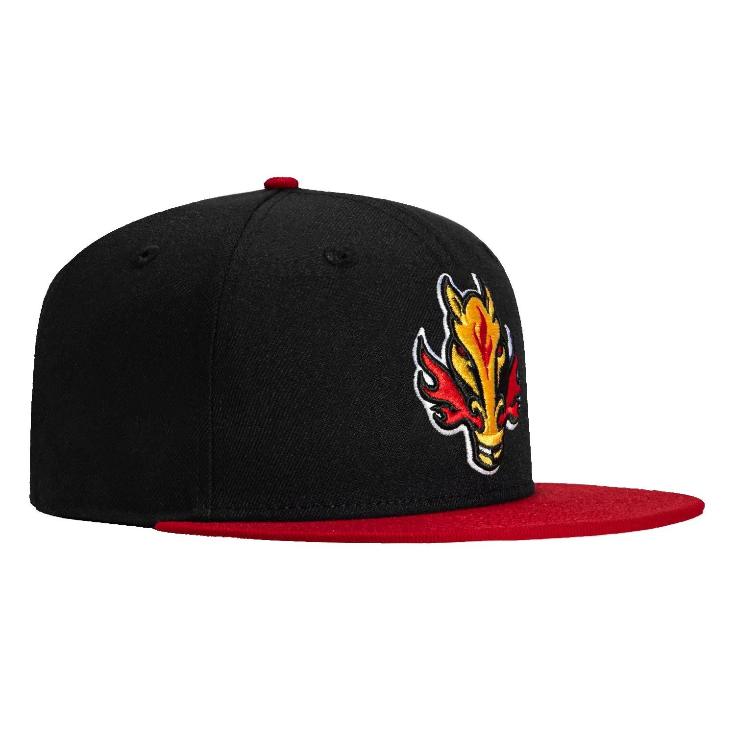 New Era 59Fifty Calgary Flames Blasty Hat - Black, Red sold by Hat Club