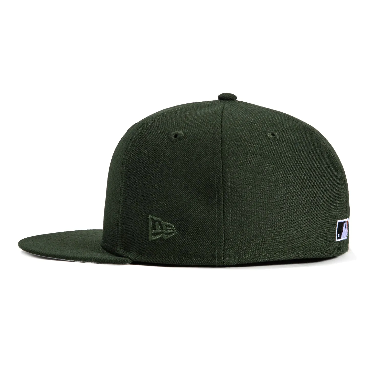 New Era 59Fifty Los Angeles Dodgers 50th Anniversary Stadium Patch Hat - Green, White, Metallic Copper sold by Hat Club product image thumbnail 3