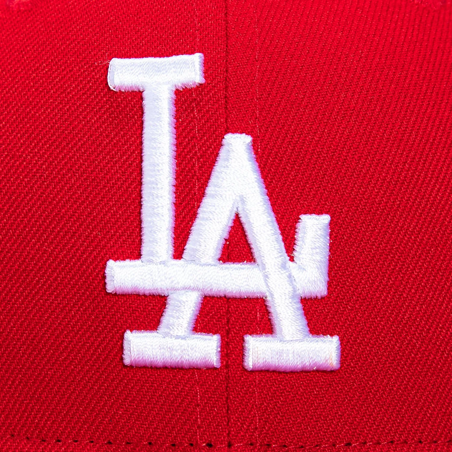 New Era 59Fifty Los Angeles Dodgers Fitted Hat - Red, White sold by Hat Club product image thumbnail 4