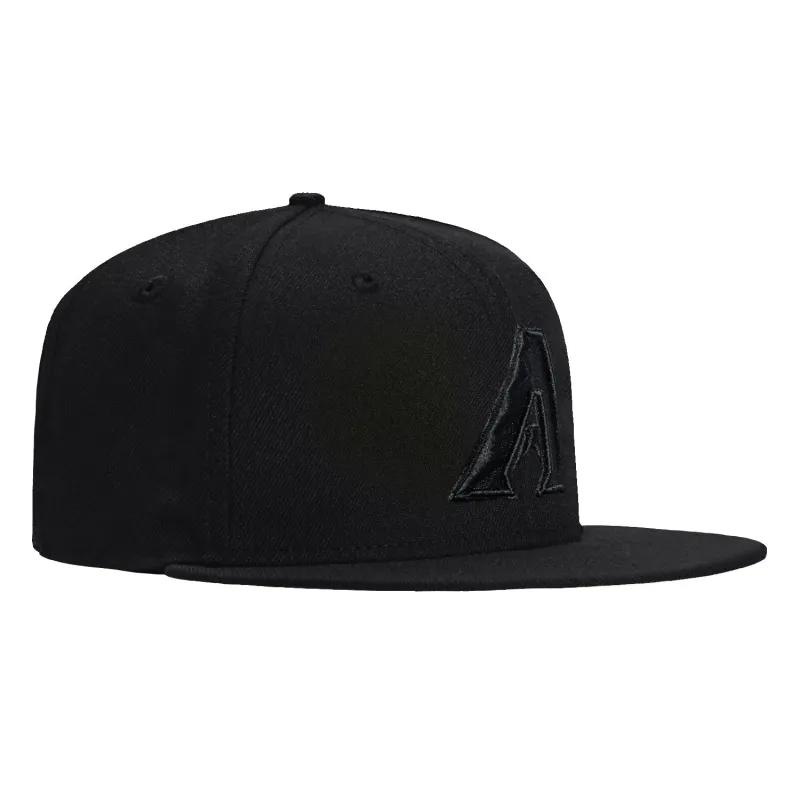 New Era 9Fifty MLB Basic Arizona Diamondbacks A Snapback Hat - Black, Black made by New Era