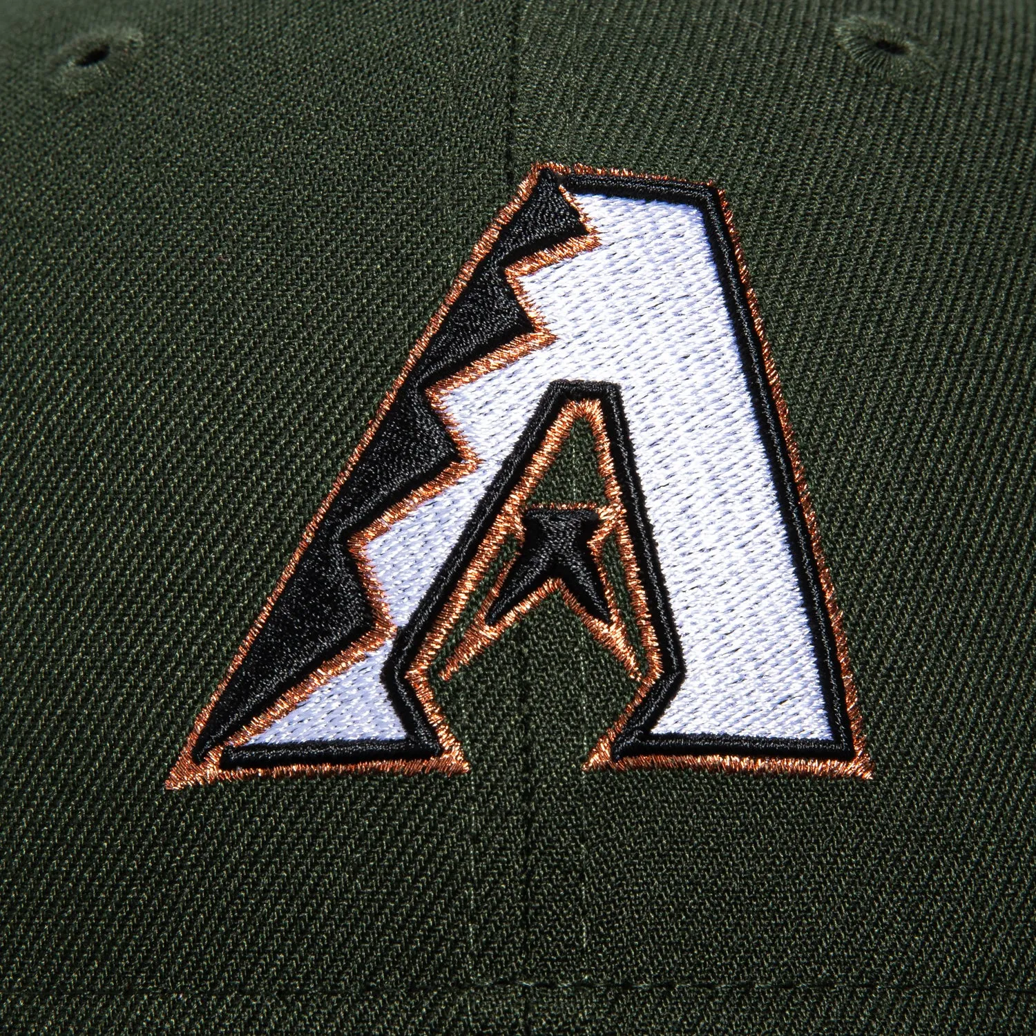 New Era 59Fifty Arizona Diamondbacks Inaugural Patch A Hat - Green, White, Metallic Copper sold by Hat Club product image thumbnail 4