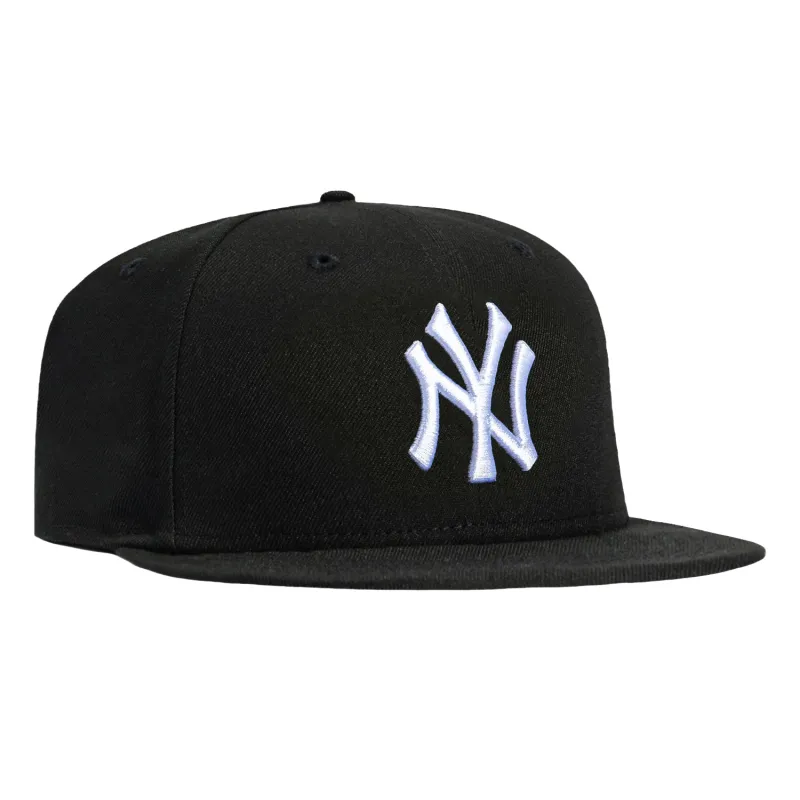 New Era 59Fifty New York Yankees Hat - Black, White sold by Hat Club