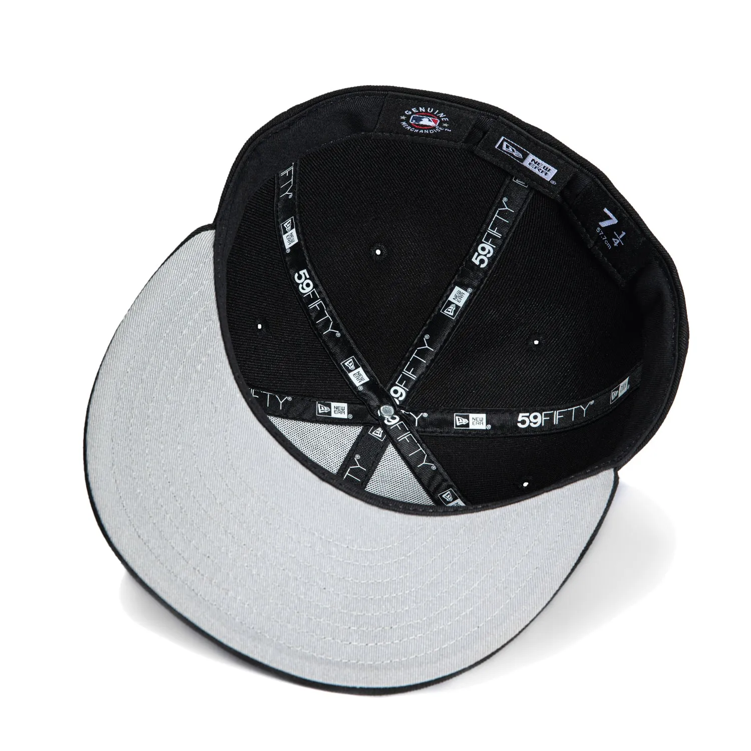 New Era 59Fifty New York Yankees Hat - Black, White sold by Hat Club product image thumbnail 2