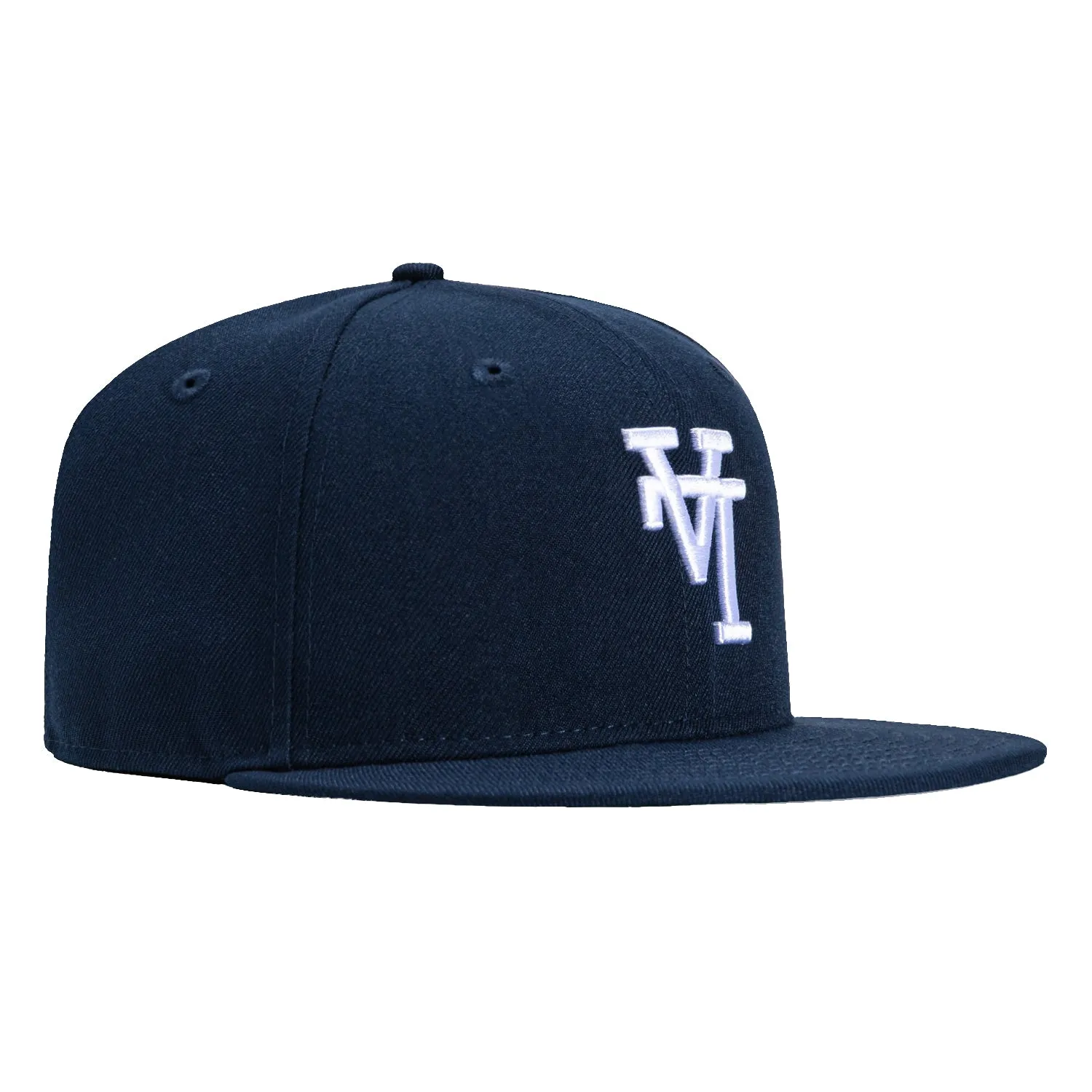 New Era 59Fifty Los Angeles Dodgers Upside Down Hat - Navy, White sold by Hat Club