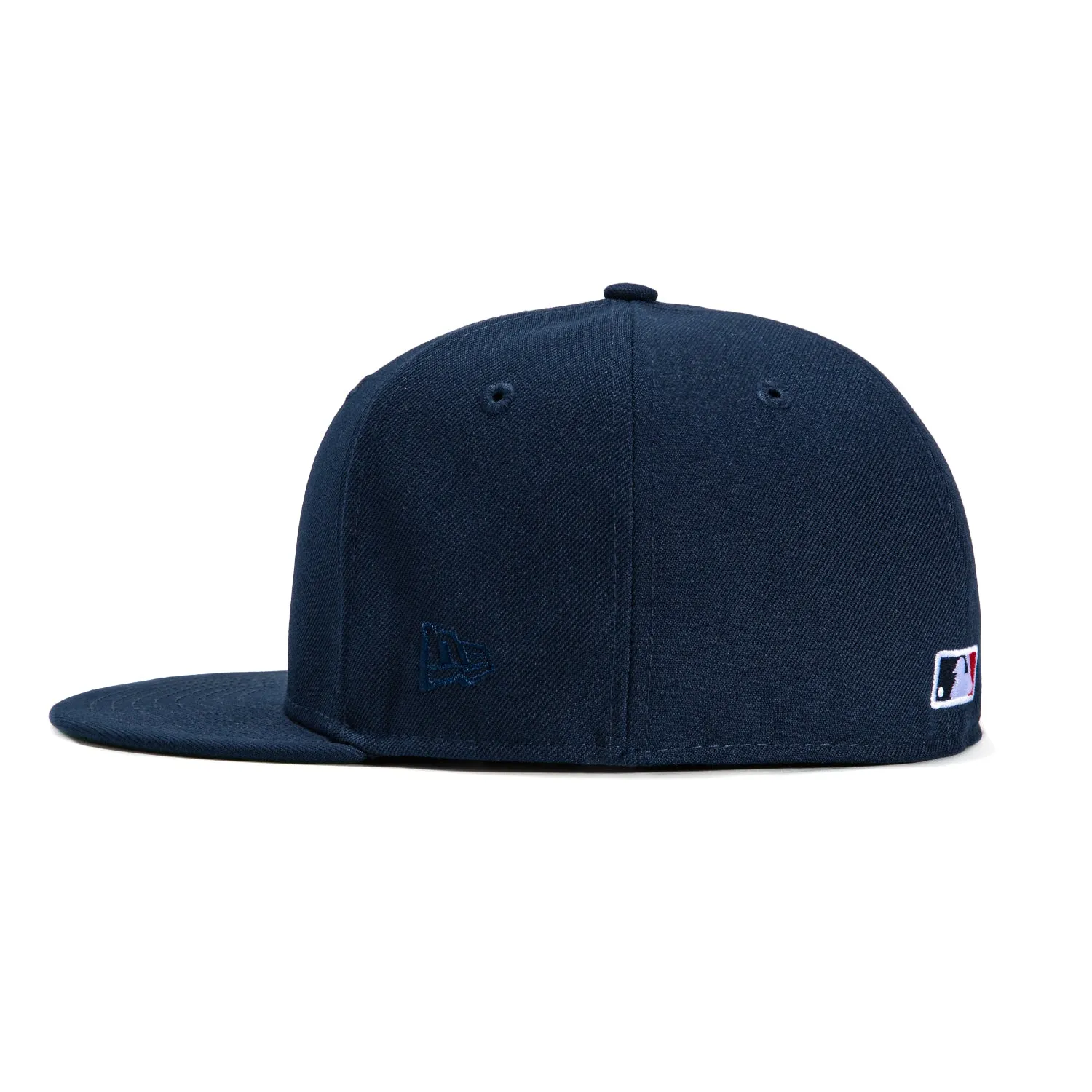 New Era 59Fifty Los Angeles Dodgers Upside Down Hat - Navy, White sold by Hat Club product image thumbnail 3