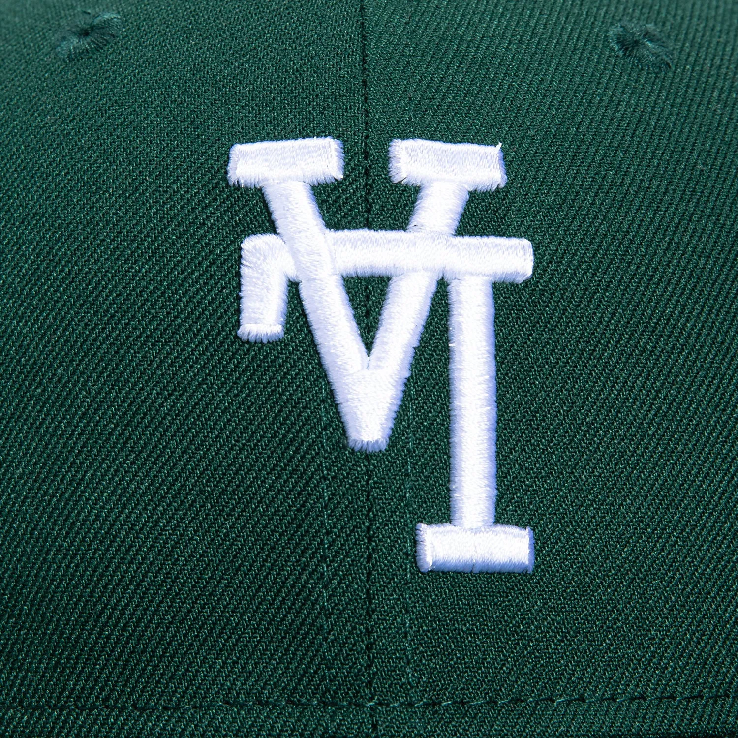 New Era 59Fifty Los Angeles Dodgers Upside Down Hat - Green, White sold by Hat Club product image thumbnail 4