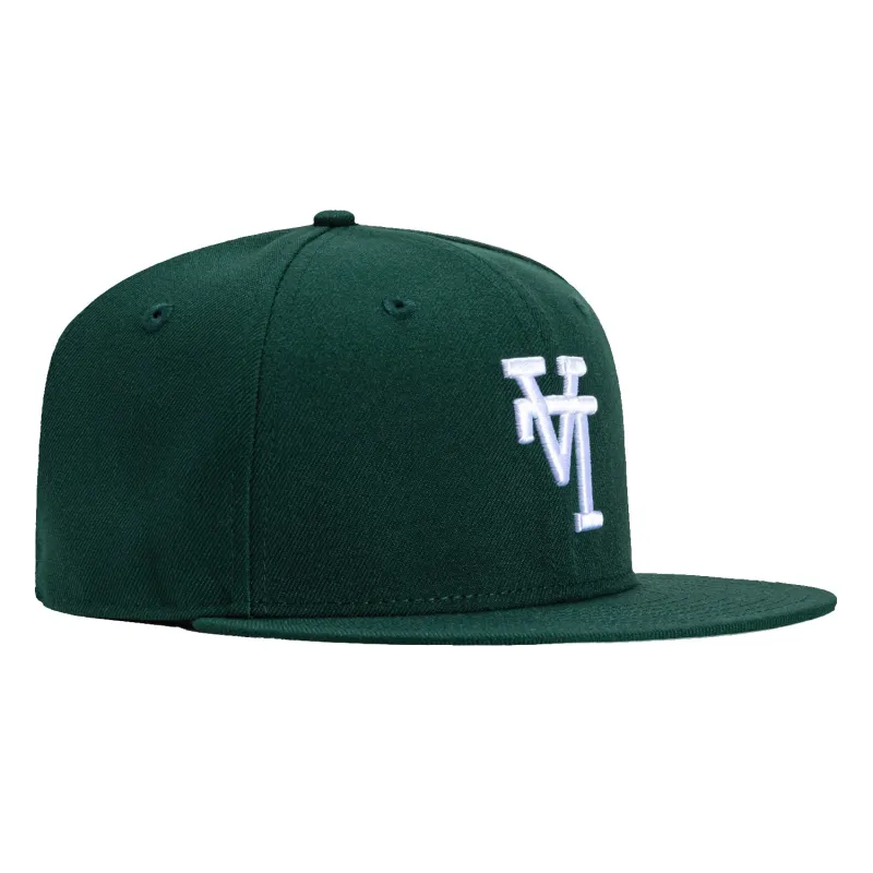 New Era 59Fifty Los Angeles Dodgers Upside Down Hat - Green, White made by New Era