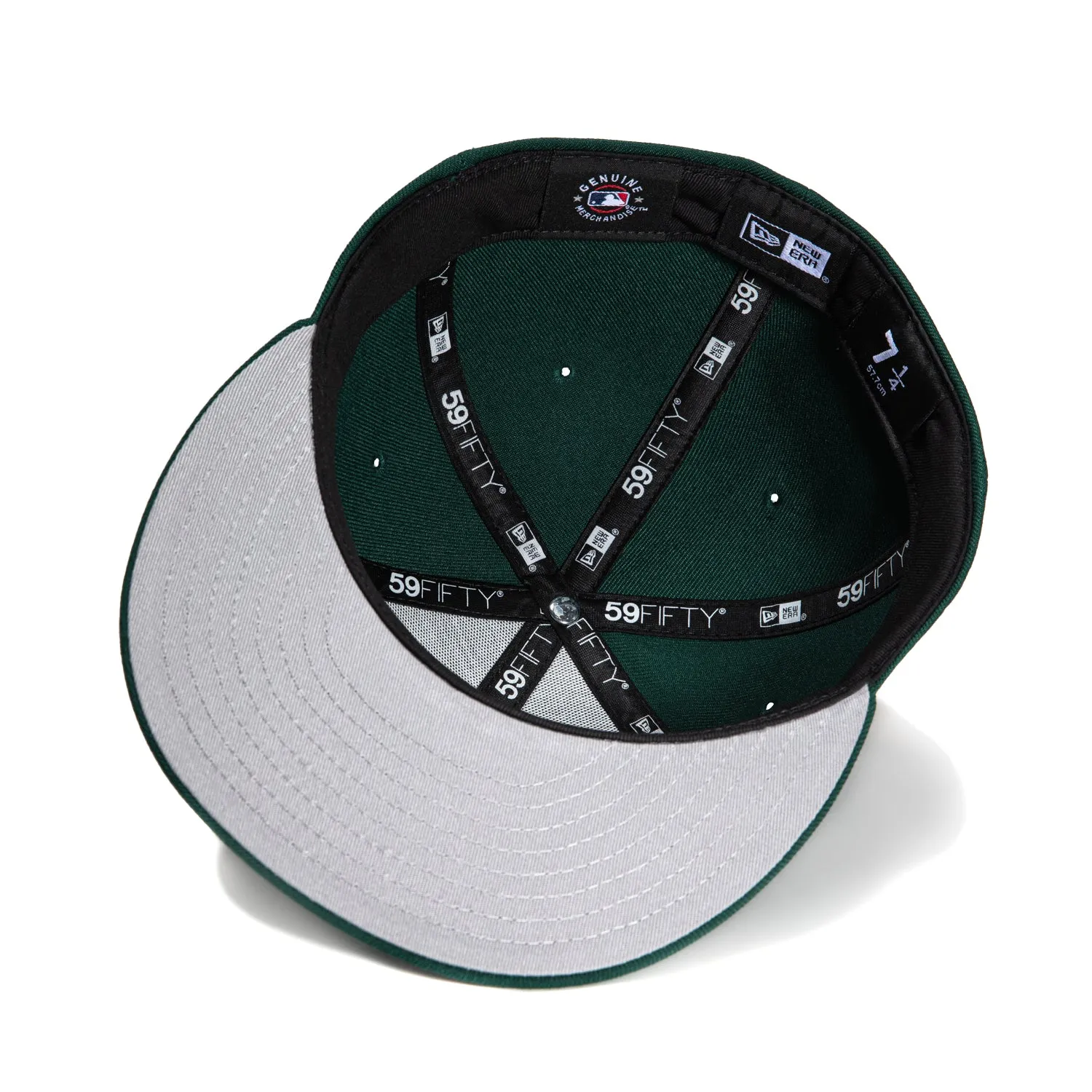 New Era 59Fifty Los Angeles Dodgers Upside Down Hat - Green, White sold by Hat Club product image thumbnail 2