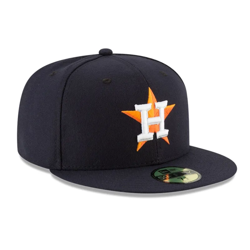 New Era 59Fifty Authentic Collection Houston Astros Home Hat - Navy sold by Hat Club