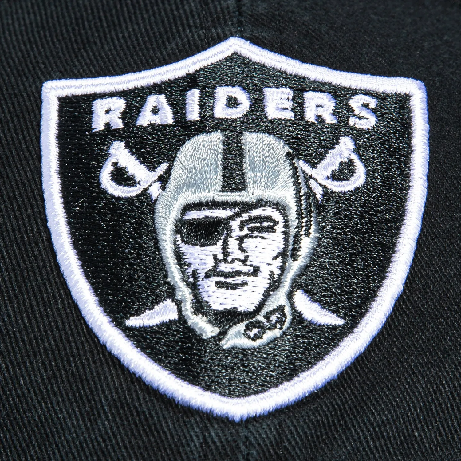 47 Brand Las Vegas Raiders Cleanup Adjustable Hat - Black sold by Hat Club product image thumbnail 3
