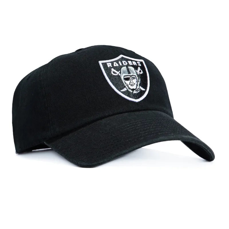 47 Brand Las Vegas Raiders Cleanup Adjustable Hat - Black made by 47