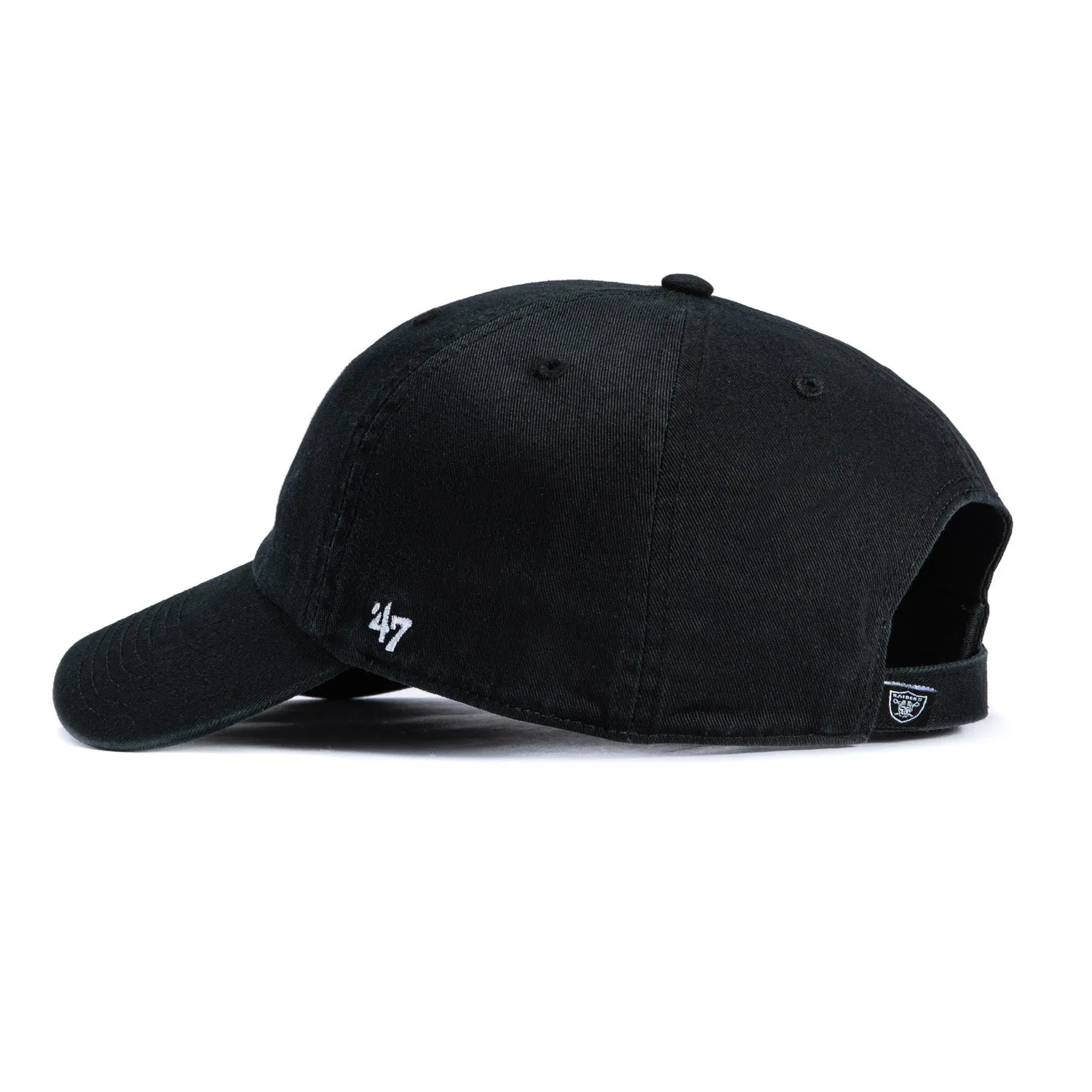 47 Brand Las Vegas Raiders Cleanup Adjustable Hat - Black sold by Hat Club product image thumbnail 2