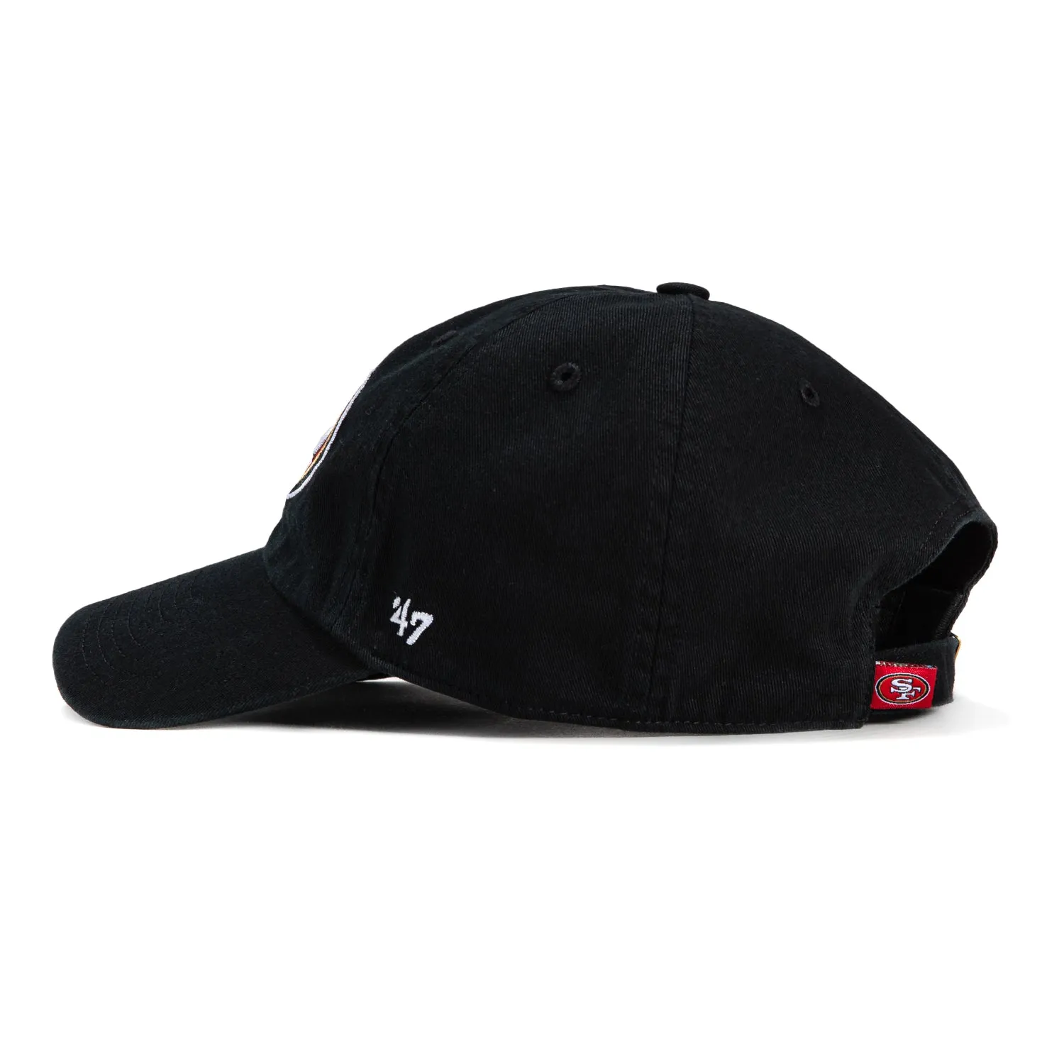 47 Brand San Francisco 49ers OTC Cleanup Adjustable Hat - Black sold by Hat Club product image thumbnail 2