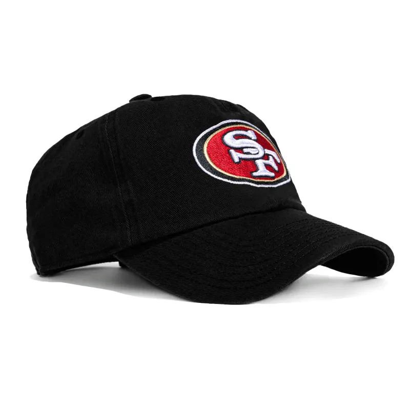 47 Brand San Francisco 49ers OTC Cleanup Adjustable Hat - Black sold by Hat Club