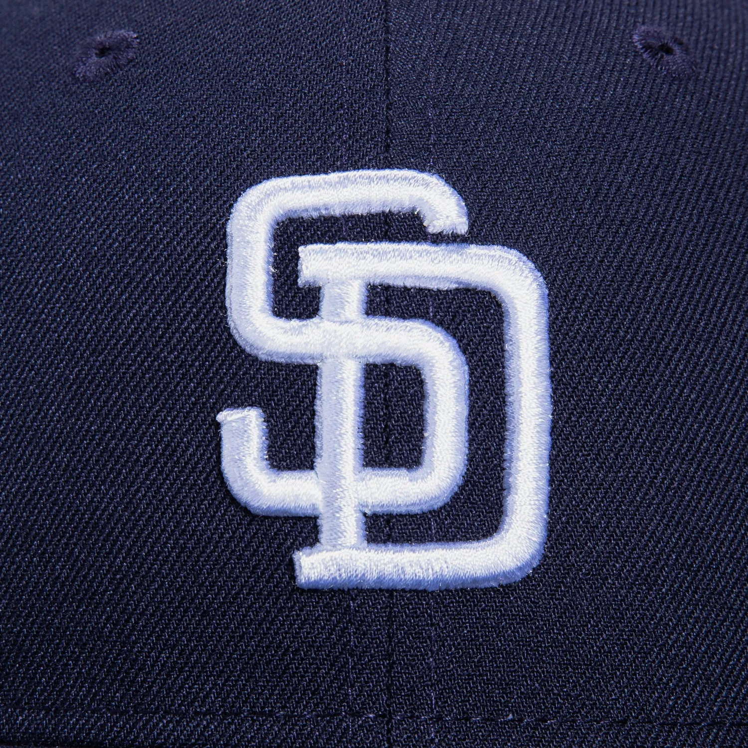 New Era 59Fifty Retro on-Field San Diego Padres Hat - Navy, White sold by Hat Club product image thumbnail 4