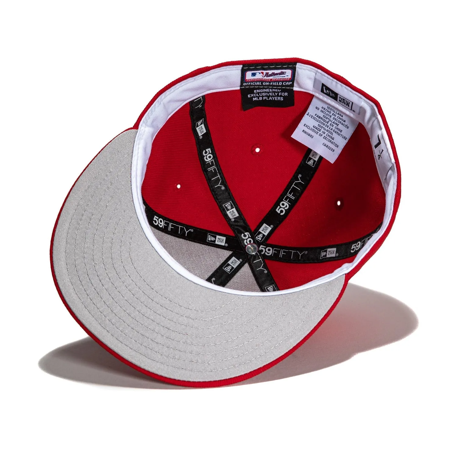 New Era 59Fifty Retro On-Field Philadelphia Phillies Hat - Red sold by Hat Club product image thumbnail 2