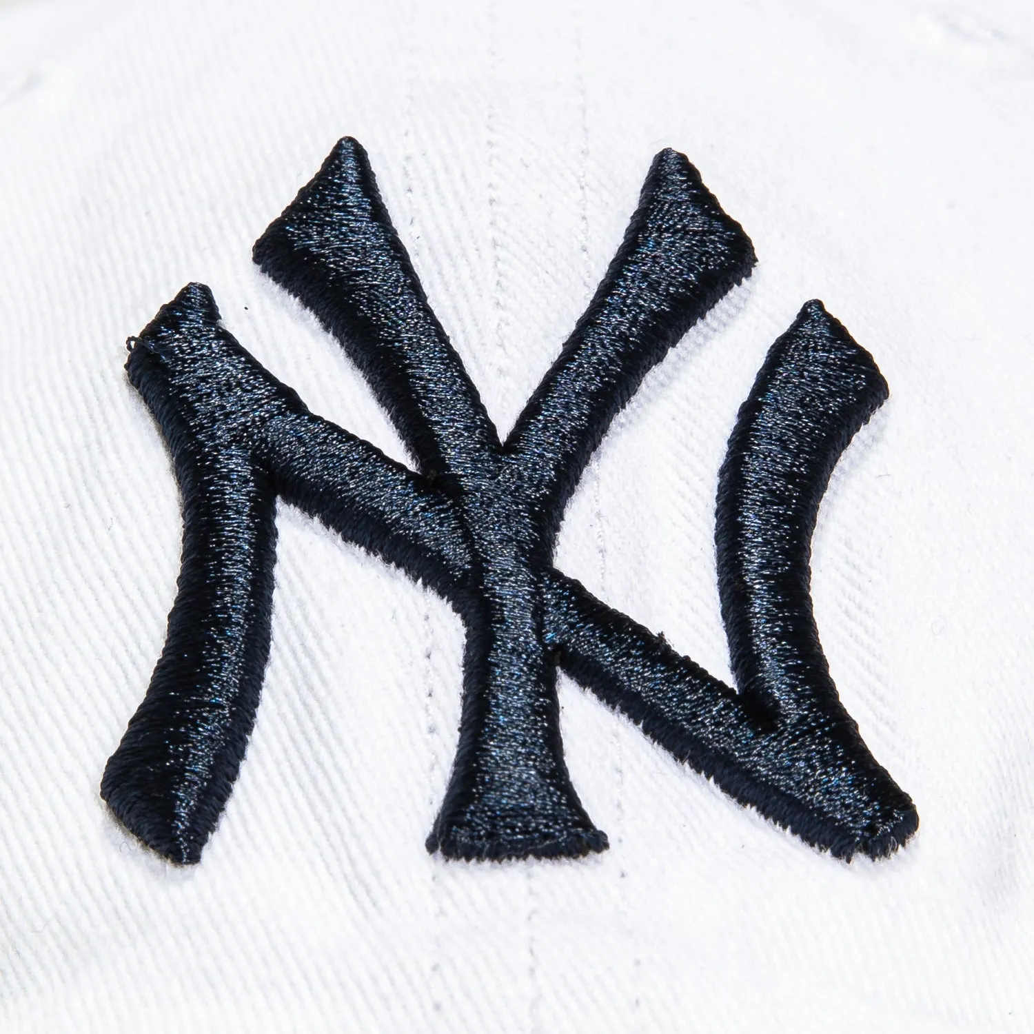 47 Brand New York Yankees Cleanup Adjustable Hat - White, Navy sold by Hat Club product image thumbnail 3