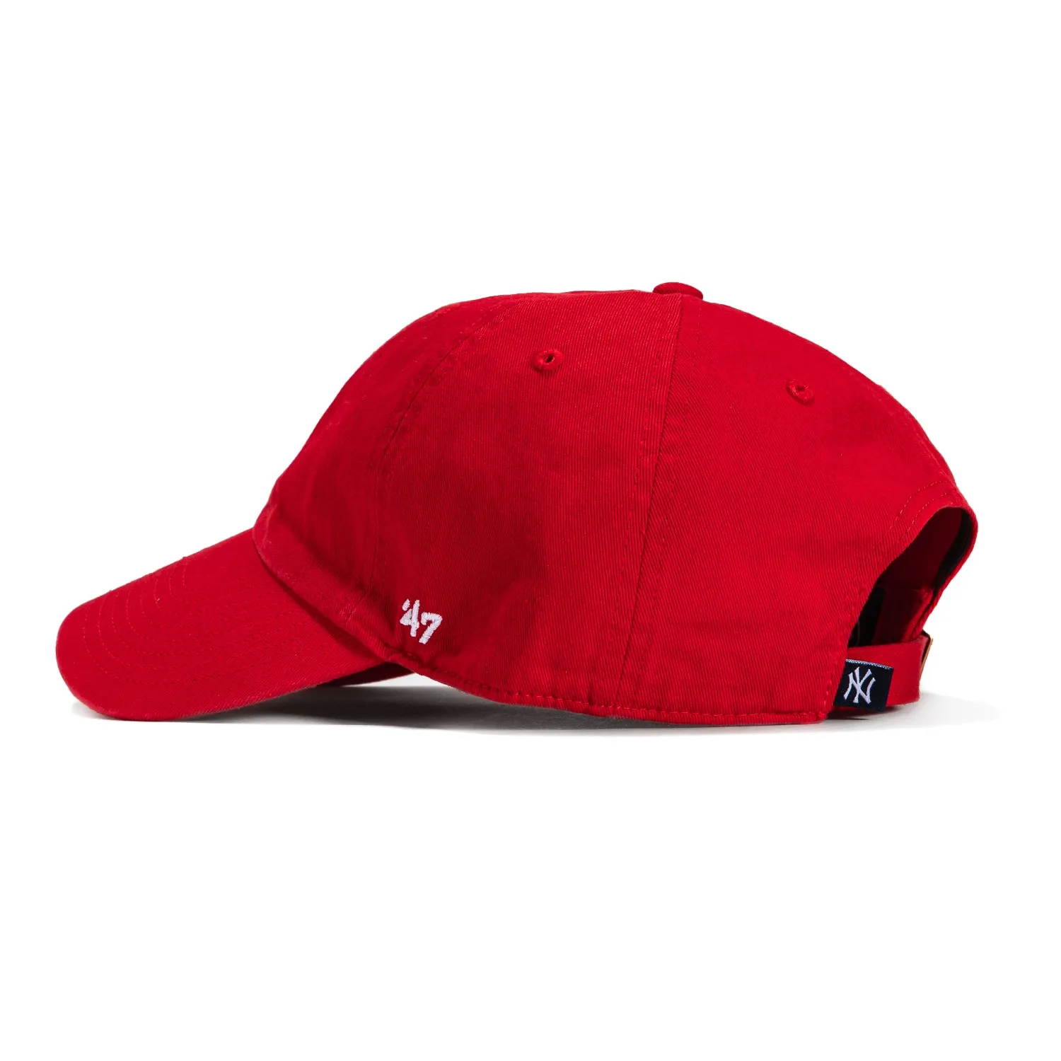 47 Brand New York Yankees Cleanup Adjustable Hat - Red, White sold by Hat Club product image thumbnail 2