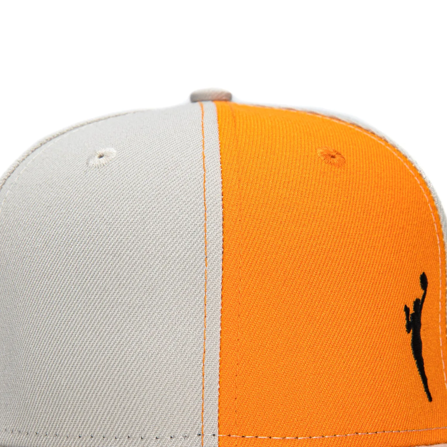 New Era 59Fifty Flawless Chicago Sky Logo Patch WNBA Logo Hat - Stone, Light Orange sold by Hat Club product image thumbnail 5