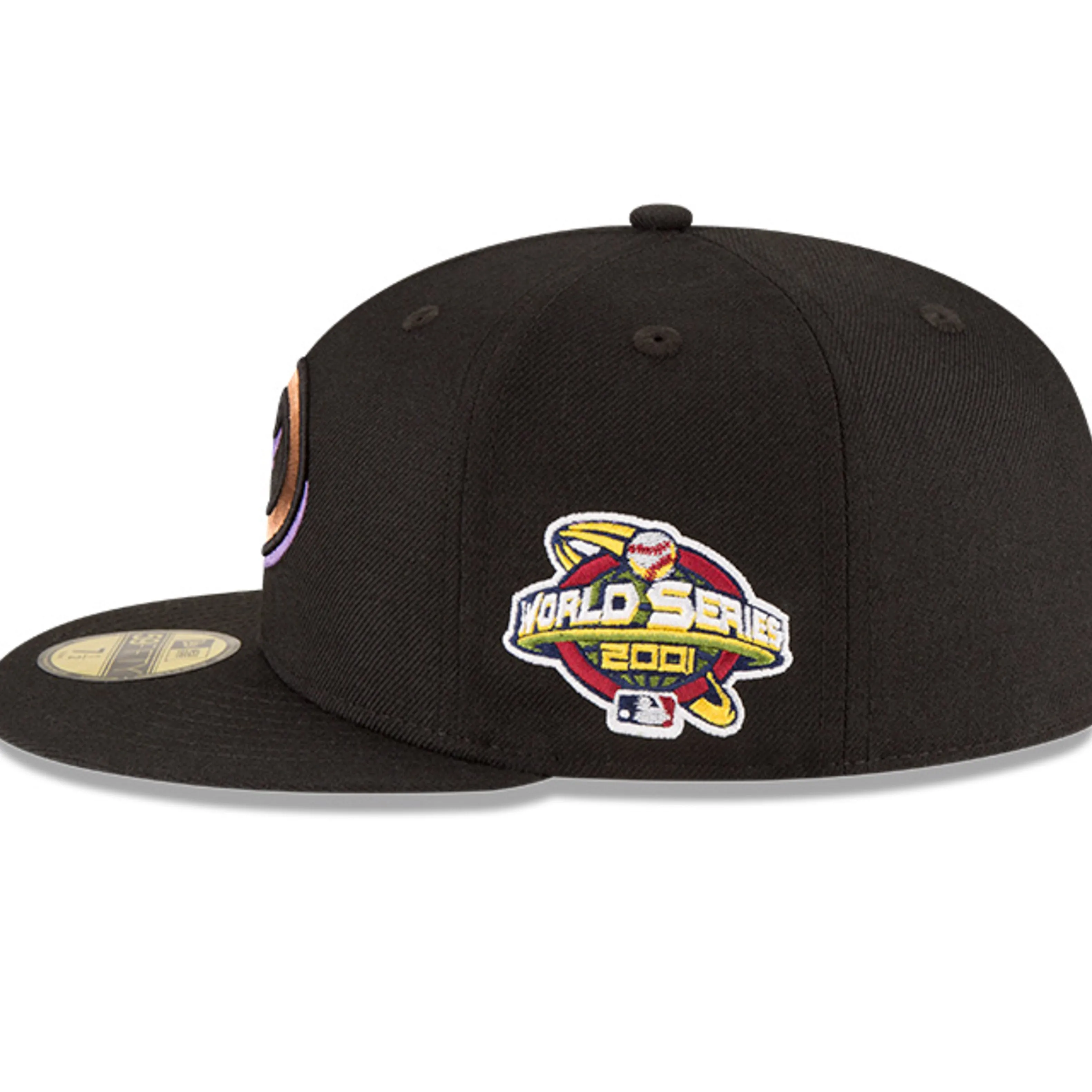New Era 59FIfty Arizona Diamondbacks 2001 World Series Patch Hat - Black sold by Hat Club product image thumbnail 4