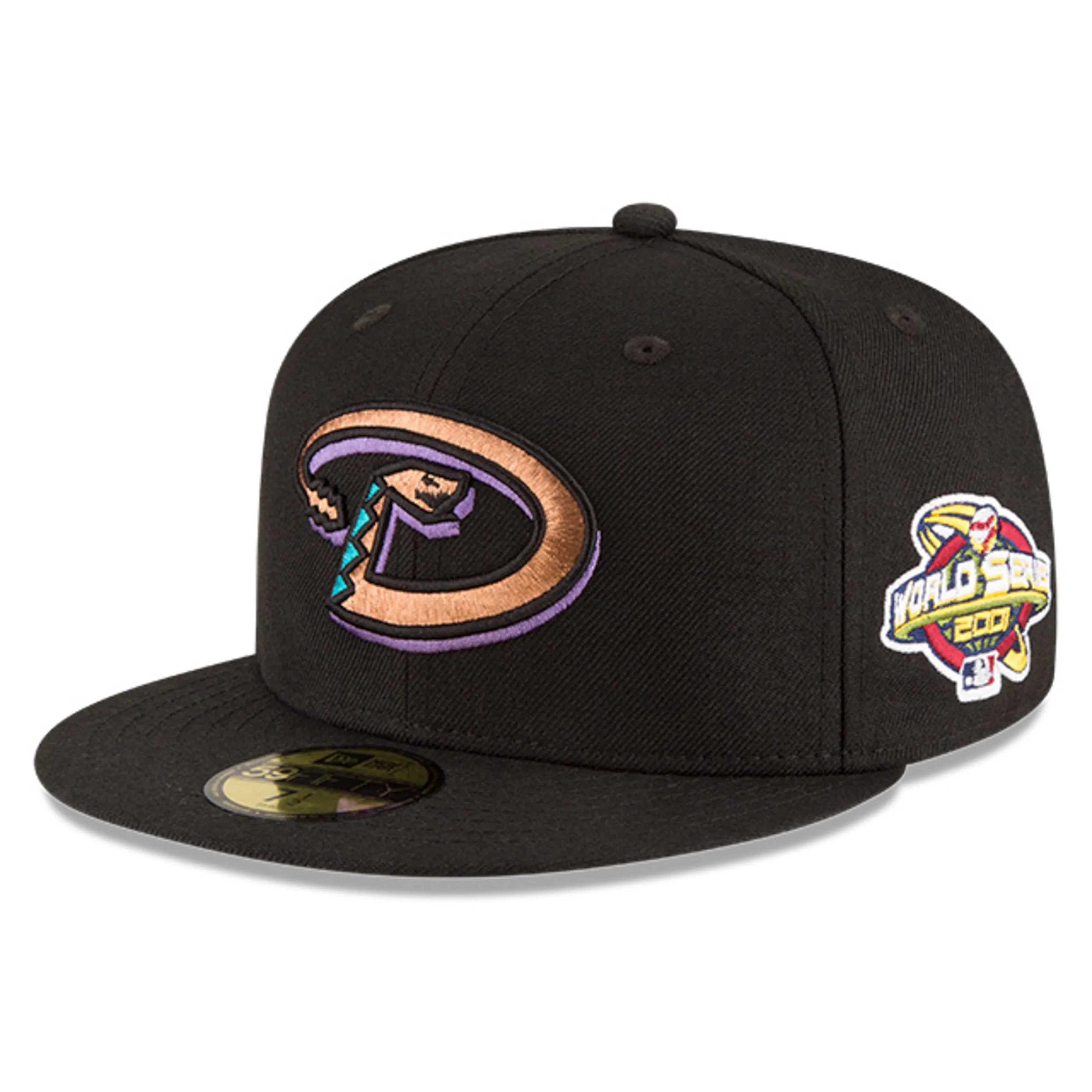 New Era 59FIfty Arizona Diamondbacks 2001 World Series Patch Hat - Black sold by Hat Club