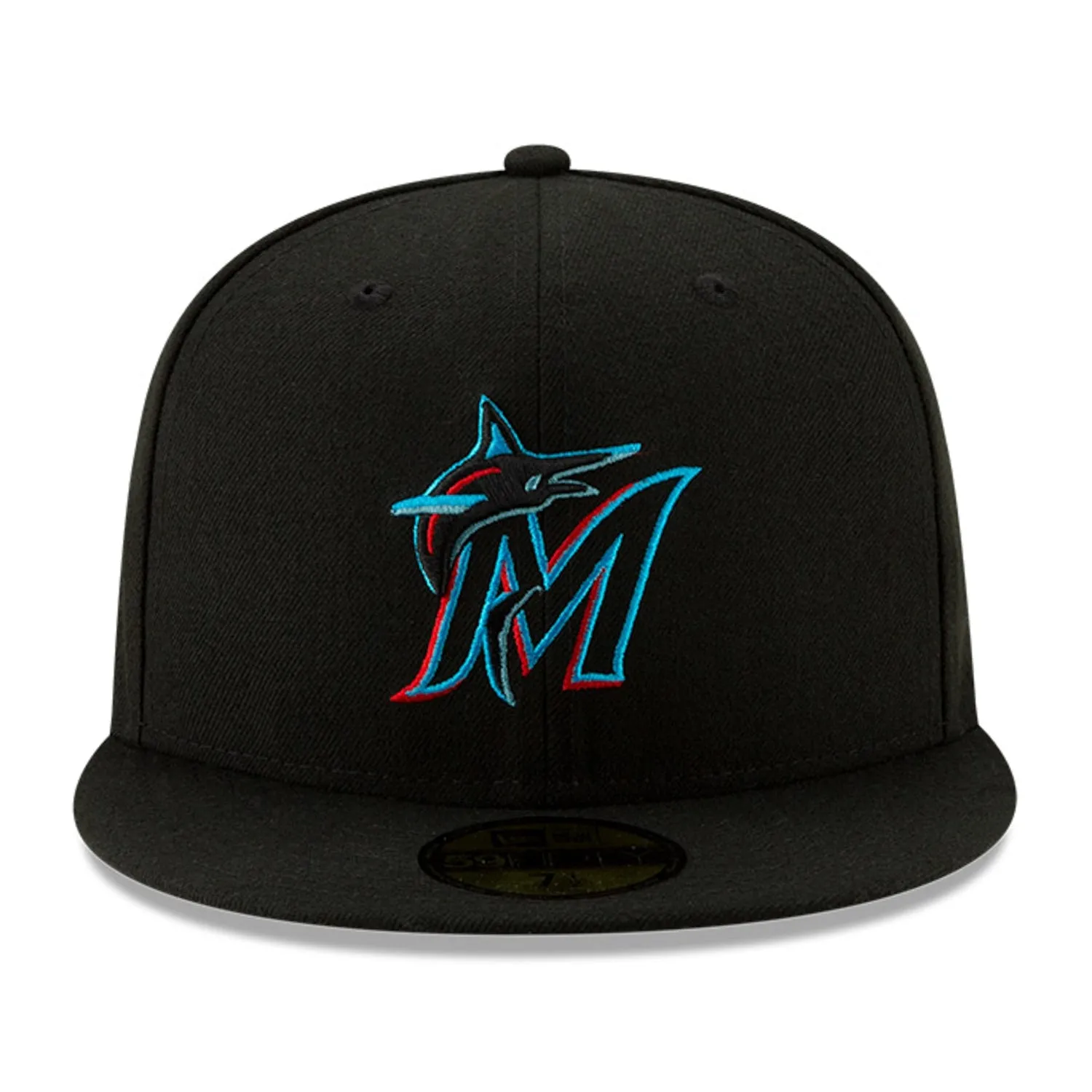 New Era 59Fifty Authentic Collection Miami Marlins Game Hat - Black sold by Hat Club product image thumbnail 2