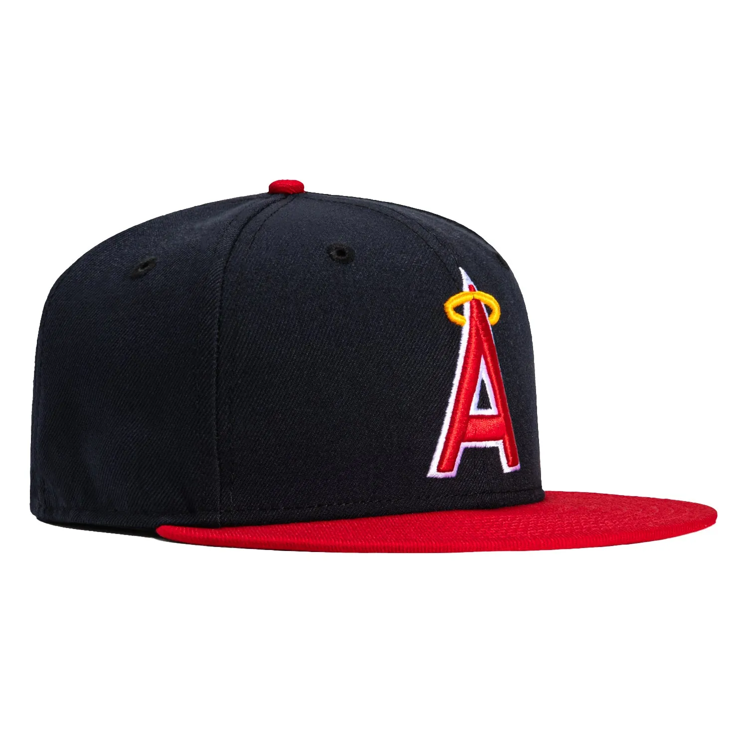 New Era 59Fifty Authentic Collection Los Angeles Angels Alternate Hat - Navy, Red sold by Hat Club