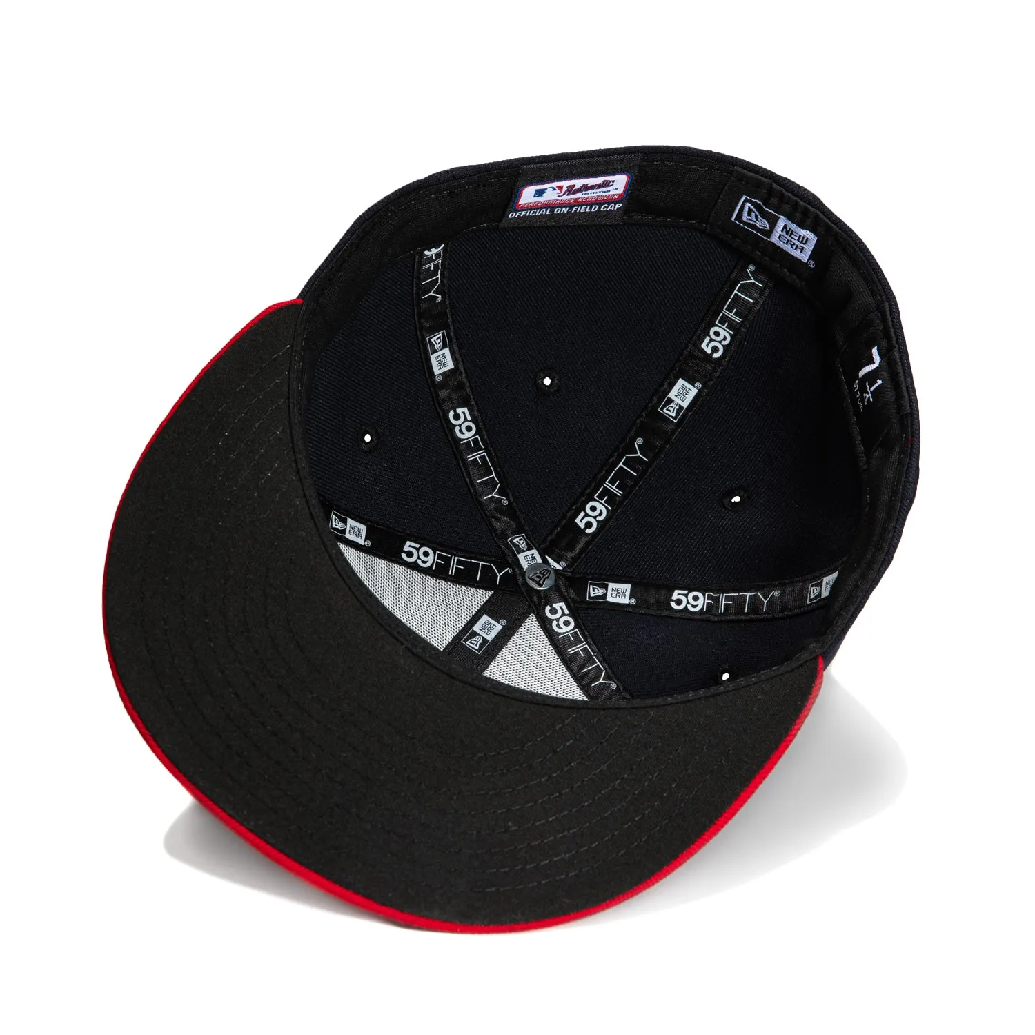 New Era 59Fifty Authentic Collection Los Angeles Angels Alternate Hat - Navy, Red sold by Hat Club product image thumbnail 2