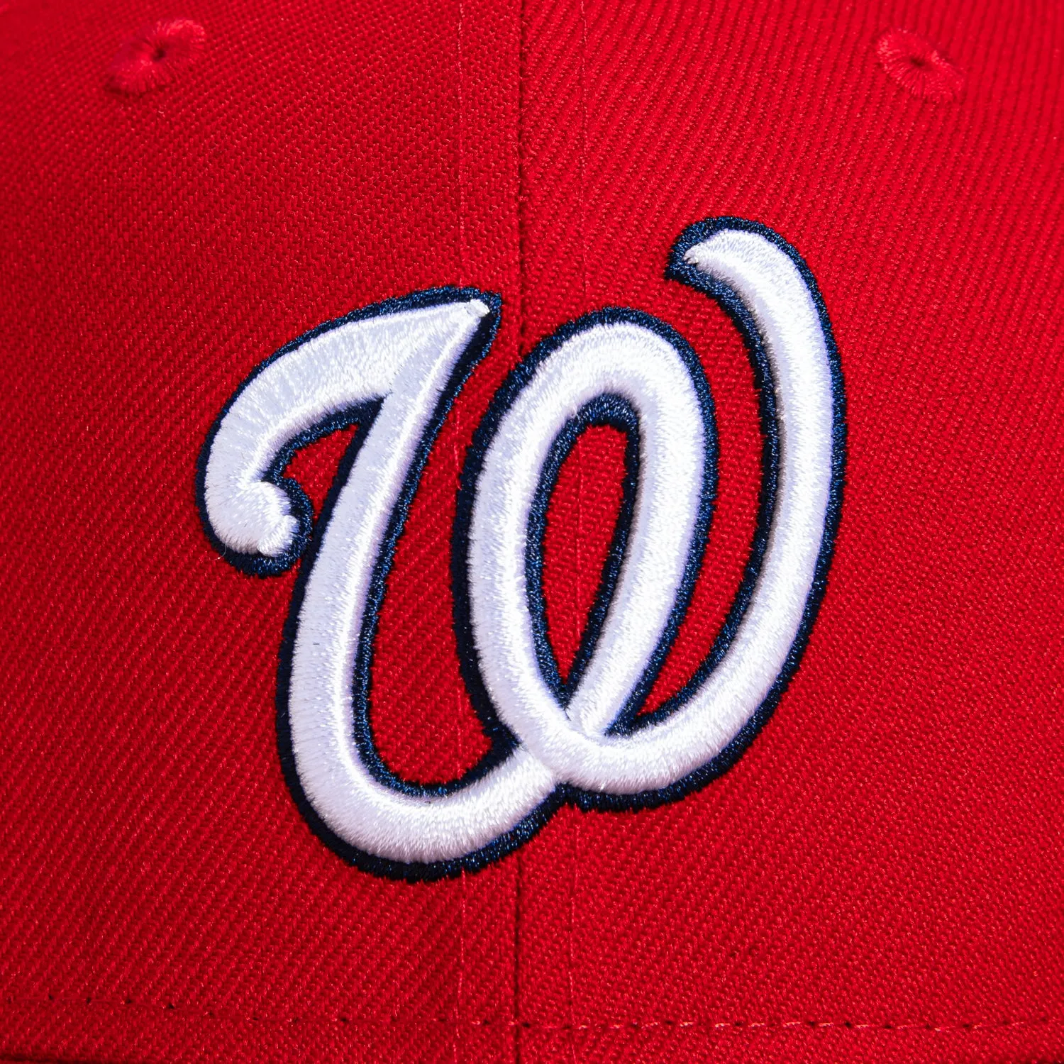 New Era 59Fifty Retro On-Field Washington Nationals Game Hat - Red sold by Hat Club product image thumbnail 4