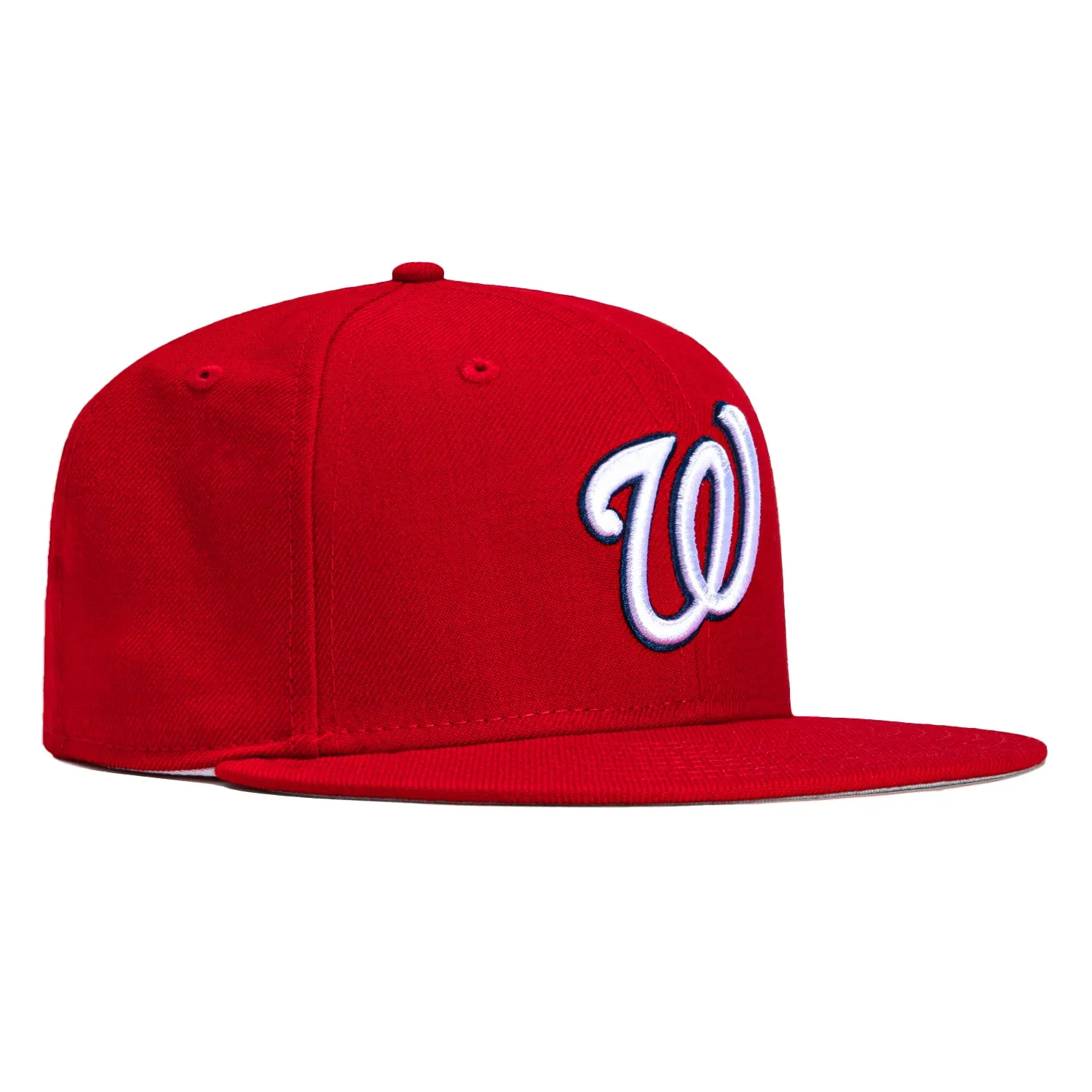 New Era 59Fifty Retro On-Field Washington Nationals Game Hat - Red sold by Hat Club