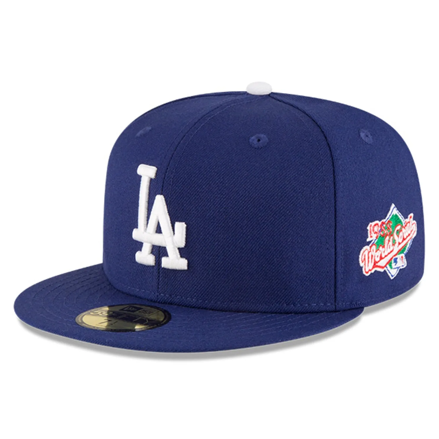 New Era 59Fifty Los Angeles Dodgers 1988 World Series Patch Hat - Royal sold by Hat Club