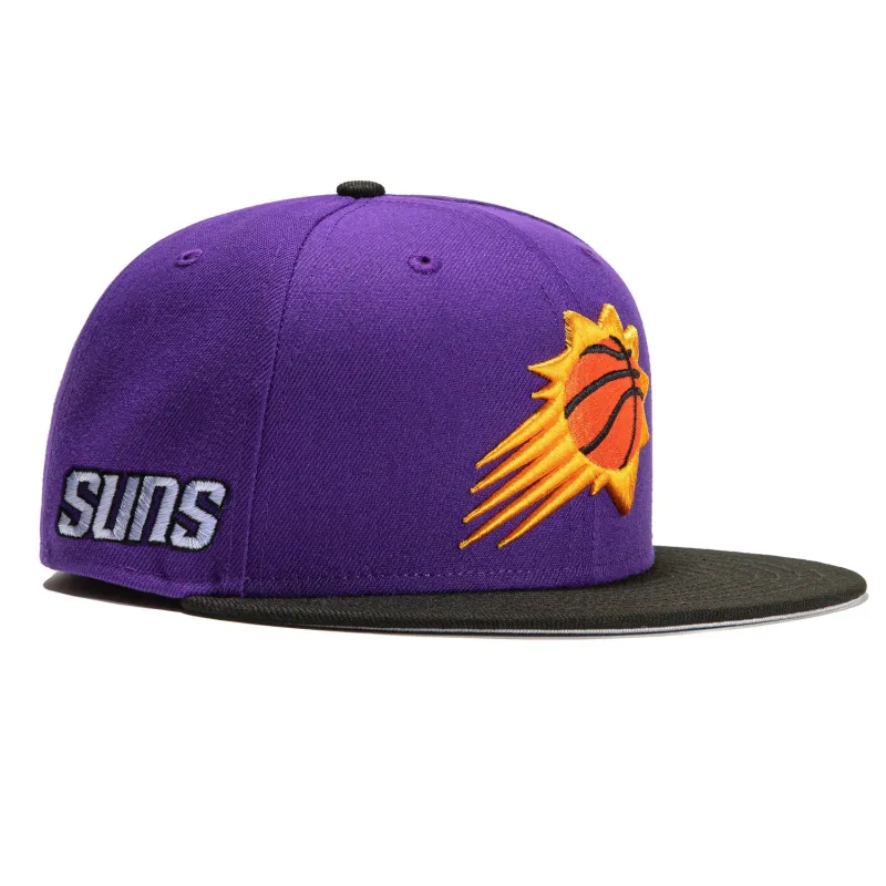 New Era 9Fifty Phoenix Suns Burst Snapback Hat - Purple, Black made by New Era