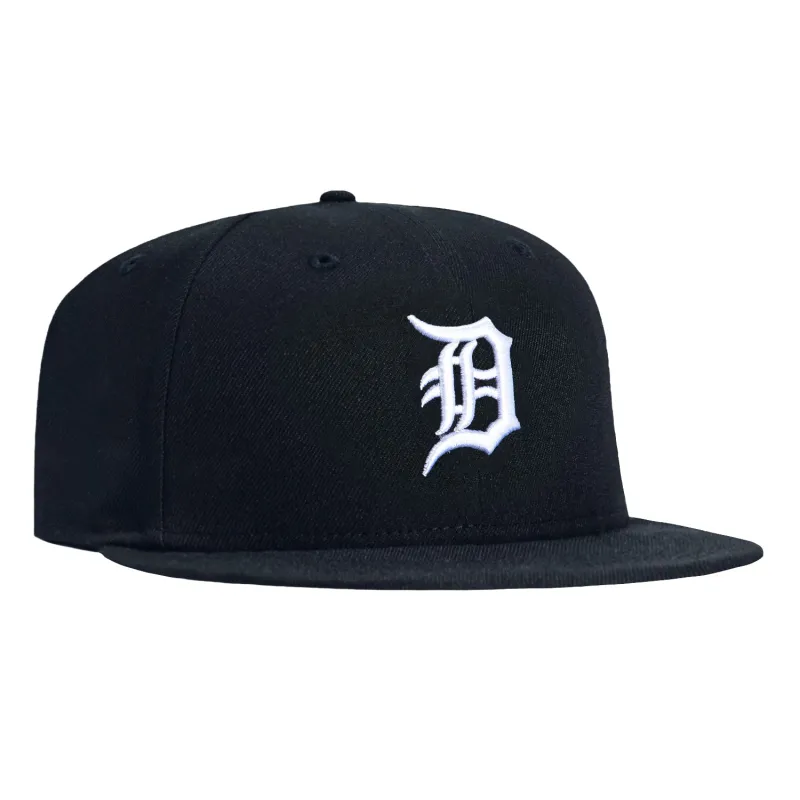 New Era 59Fifty Retro On-Field Detroit Tigers Home Hat - Navy made by New Era