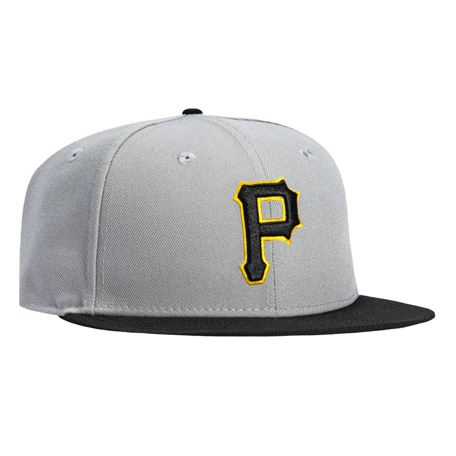 New Era 59Fifty Retro On-Field Pittsburgh Pirates Hat - Gray, Black sold by Hat Club