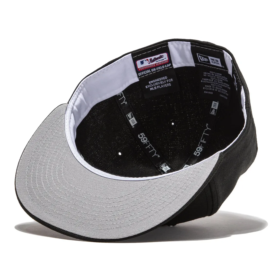 New Era 59Fifty Retro On-Field Chicago White Sox Game Hat - Black sold by Hat Club product image thumbnail 2