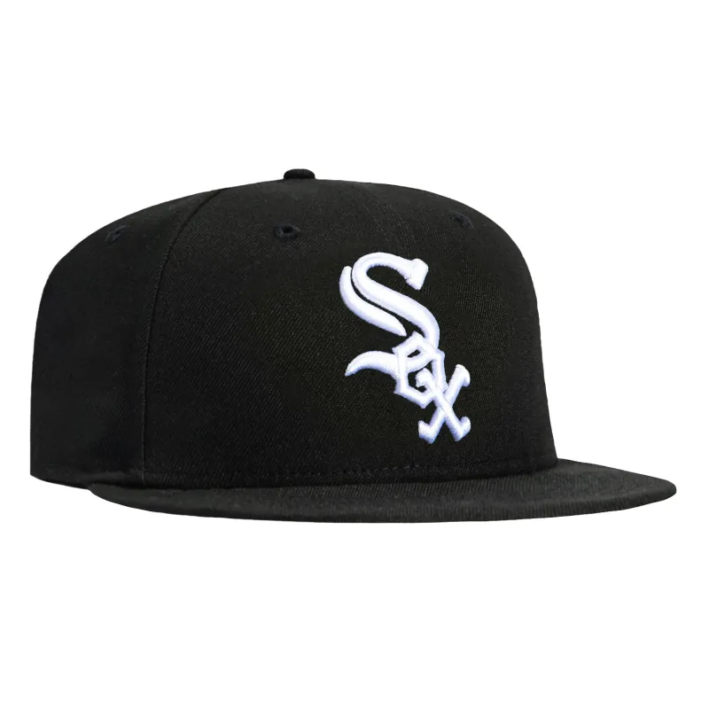 New Era 59Fifty Retro On-Field Chicago White Sox Game Hat - Black sold by Hat Club
