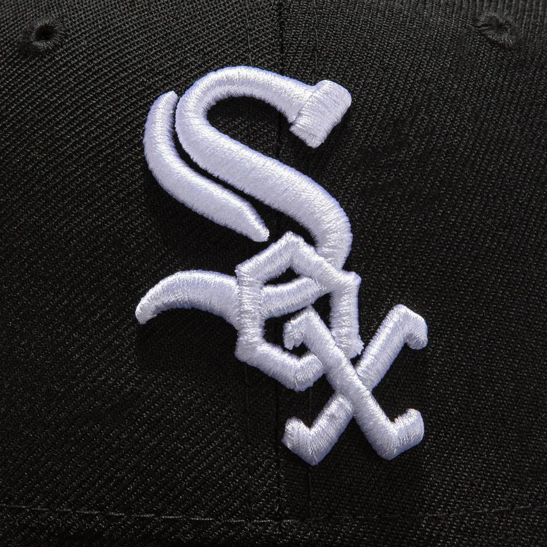New Era 59Fifty Retro On-Field Chicago White Sox Game Hat - Black sold by Hat Club product image thumbnail 4