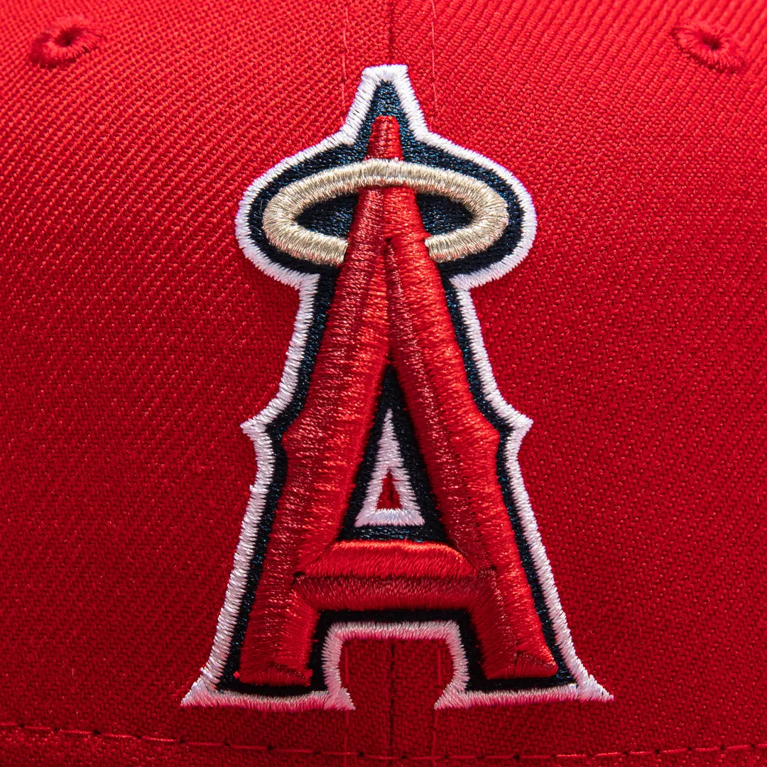 New Era 59Fifty Retro On-Field Los Angeles Angels Game Hat - Red sold by Hat Club product image thumbnail 4