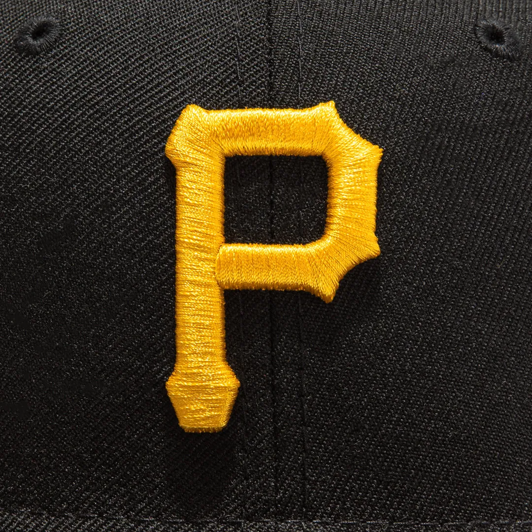 New Era 59Fifty Retro On-Field Pittsburgh Pirates Game Hat - Black sold by Hat Club product image thumbnail 4
