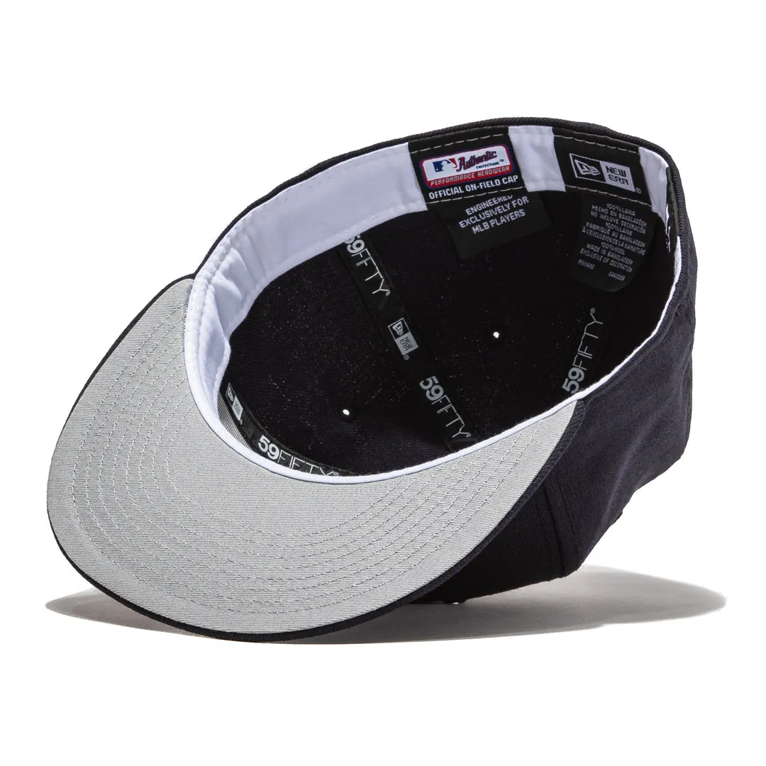 New Era 59Fifty Retro On-Field Boston Red Sox Game Hat - Navy sold by Hat Club product image thumbnail 2