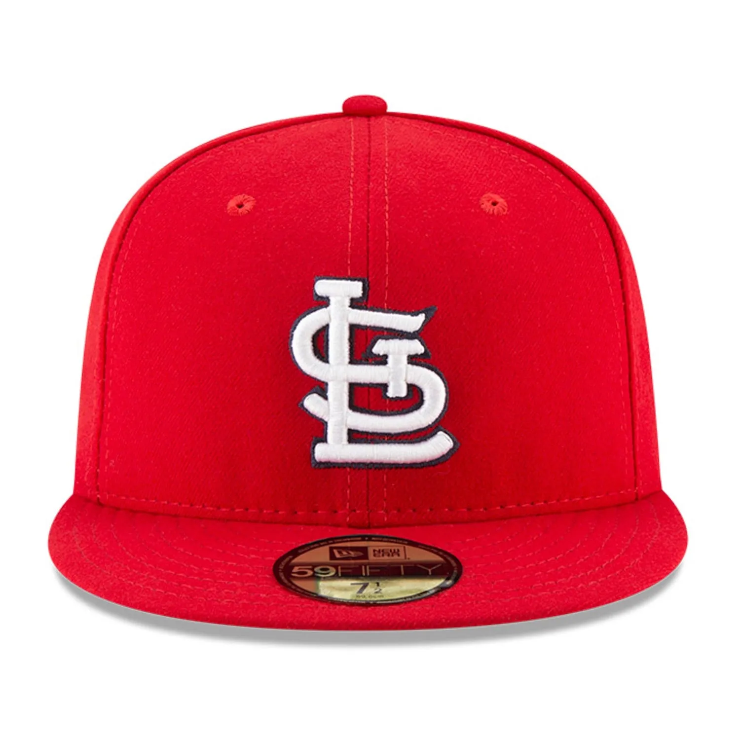 New Era 59Fifty Authentic Collection St. Louis Cardinals Game Hat - Red, White sold by Hat Club product image thumbnail 2