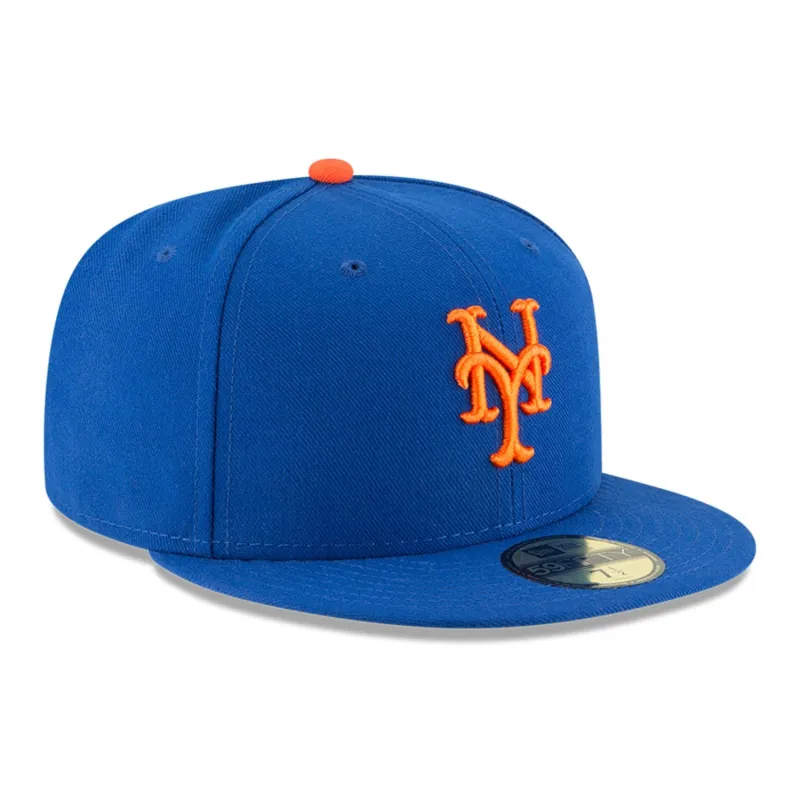New Era 59Fifty Authentic Collection New York Mets Game Hat - Royal sold by Hat Club
