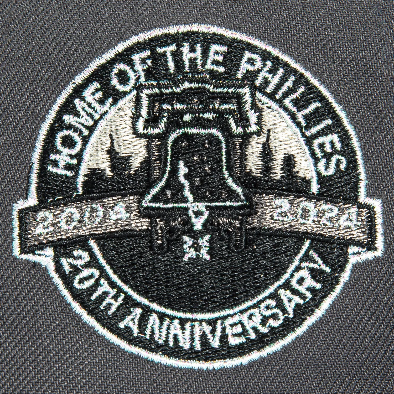 New Era 59Fifty Philadelphia Phillies 20th Anniversary Park Patch Alternate Hat - Graphite, Black sold by Hat Club product image thumbnail 5