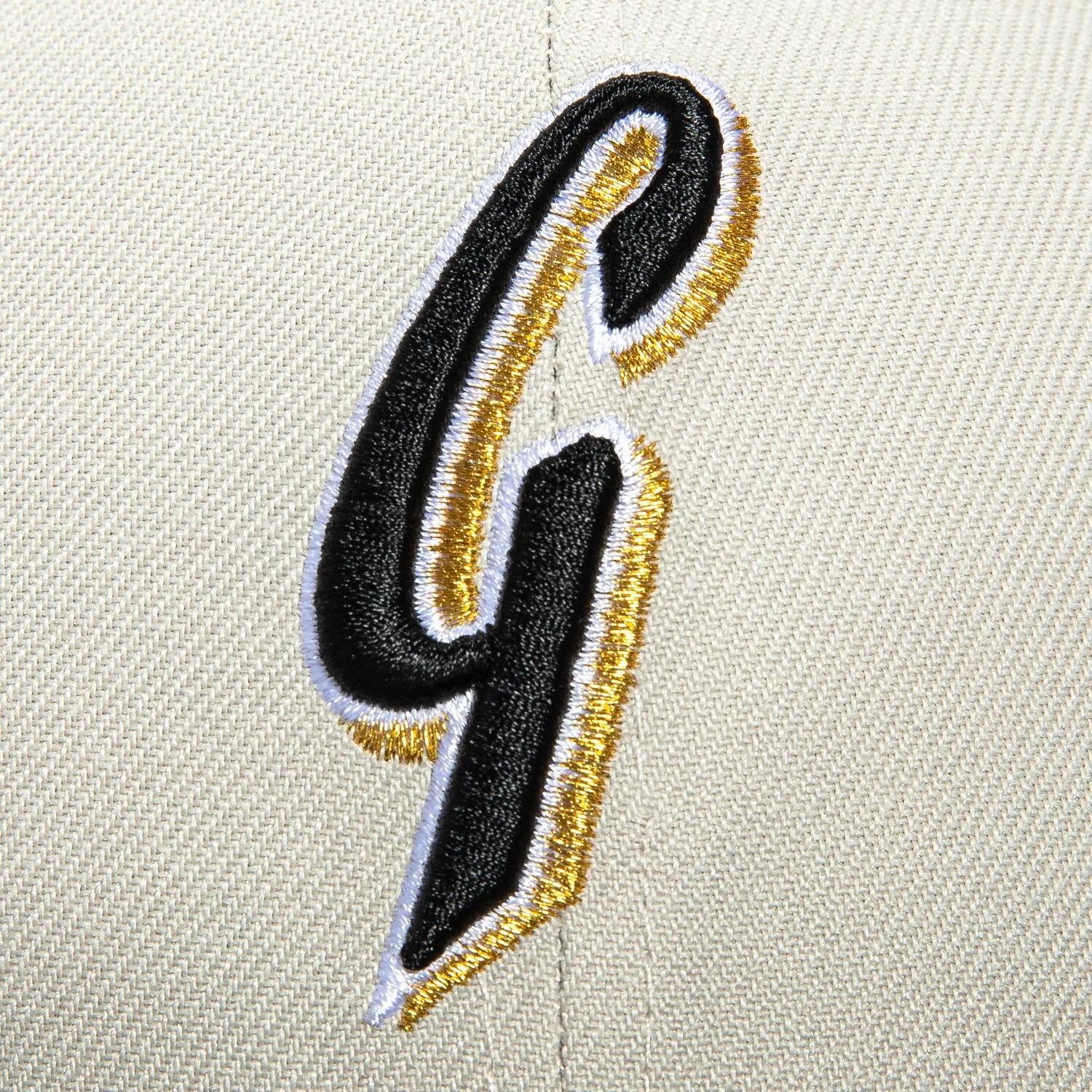 New Era 59Fifty San Francisco Giants 2014 World Series Champions Patch G Hat - Stone, Black, Metallic Gold sold by Hat Club product image thumbnail 4