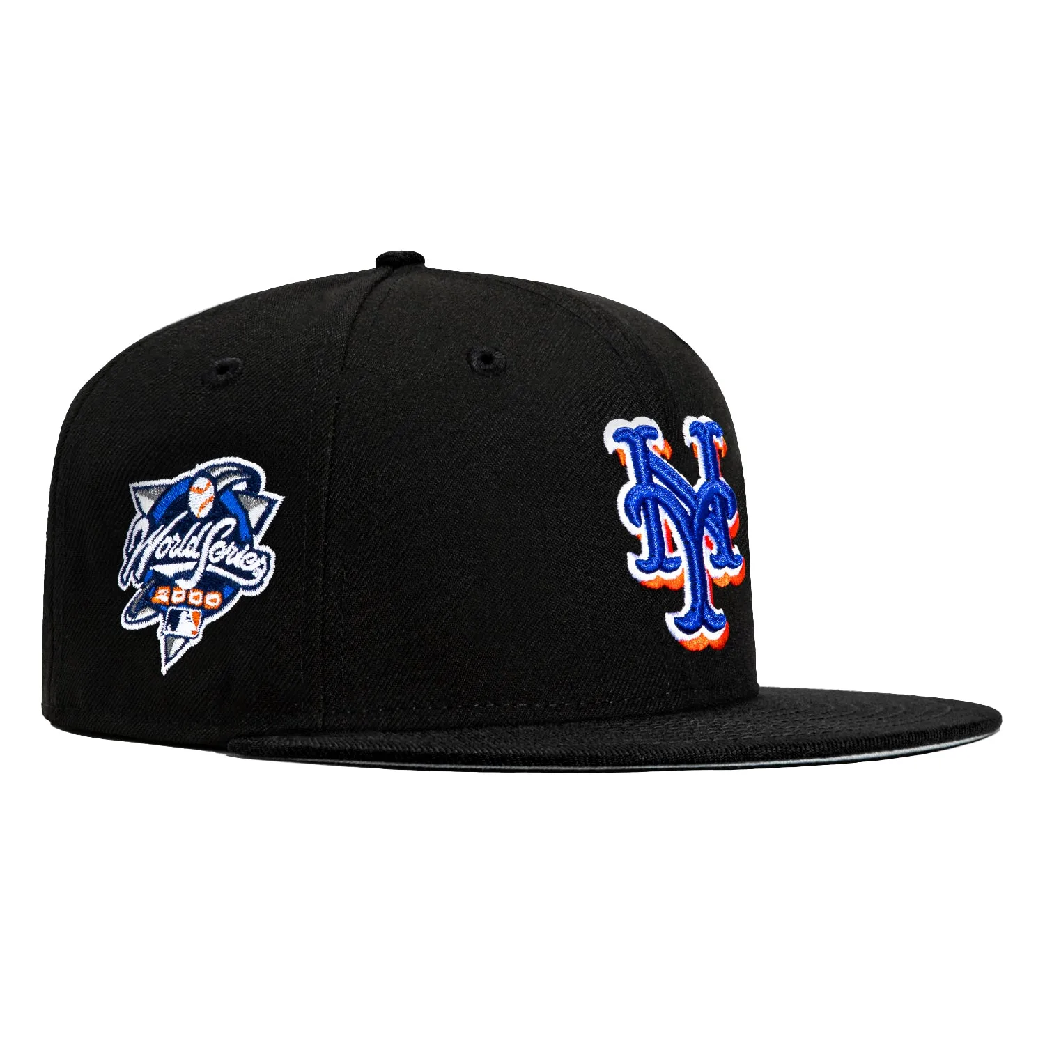 New Era 59Fifty New York Mets 2000 World Series Patch Hat - Black sold by Hat Club