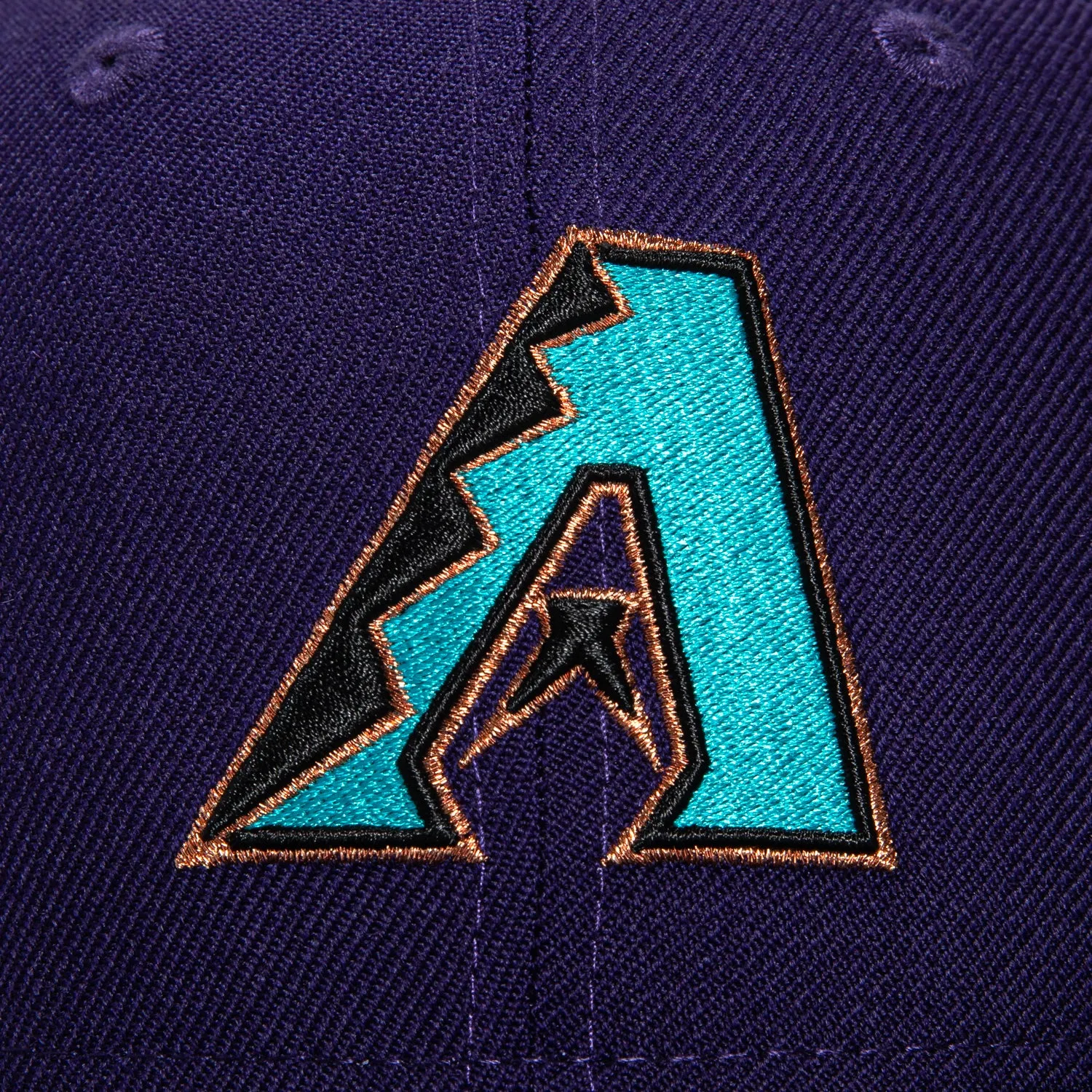 New Era 59Fifty Arizona Diamondbacks 2001 World Series Patch Hat - Purple sold by Hat Club product image thumbnail 5